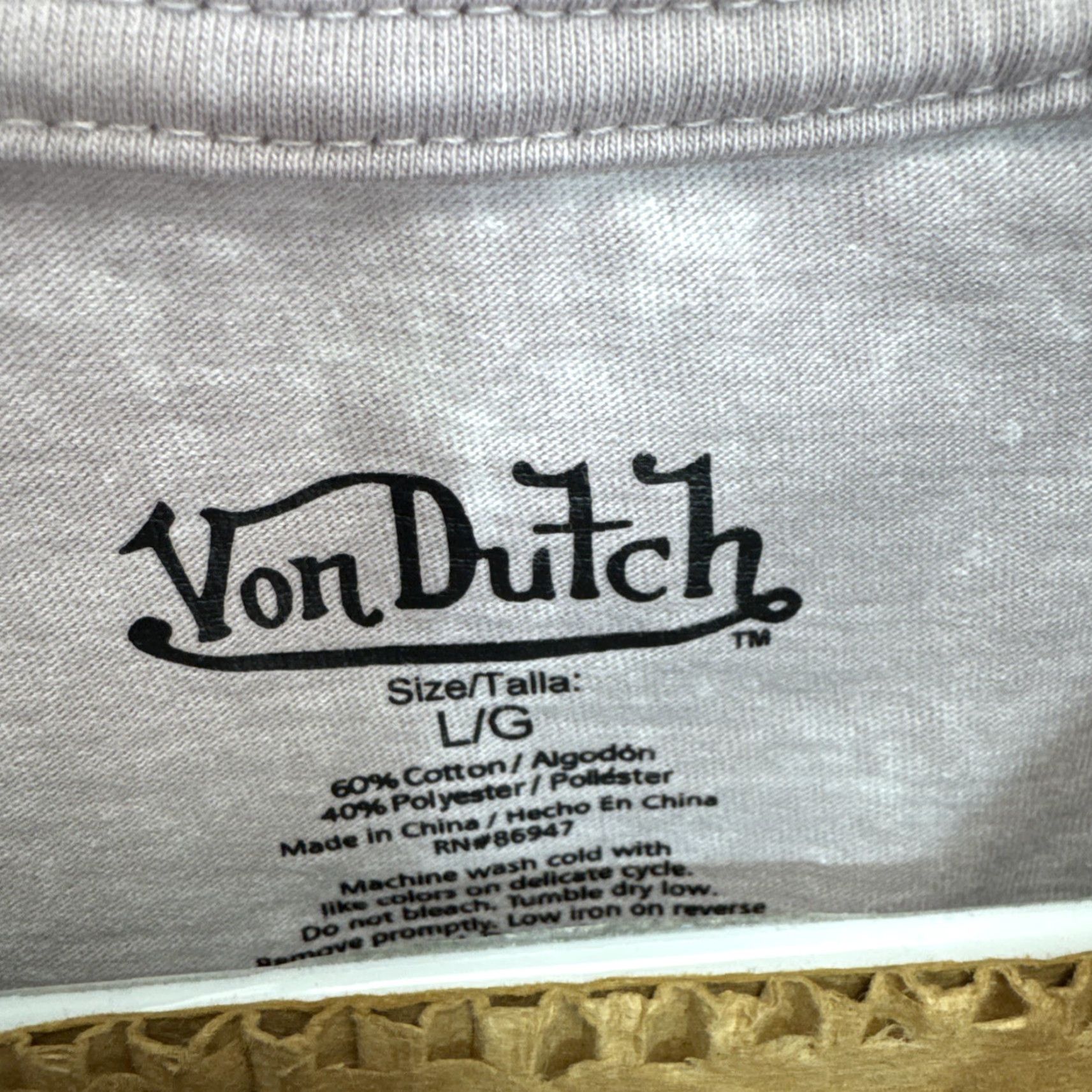 Von Dutch VON DUTCH ACID WASH EMBLEM LOGO EAGLE ROSES T SHIRT GREY Large Size US L / EU 52-54 / 3 - 3 Thumbnail
