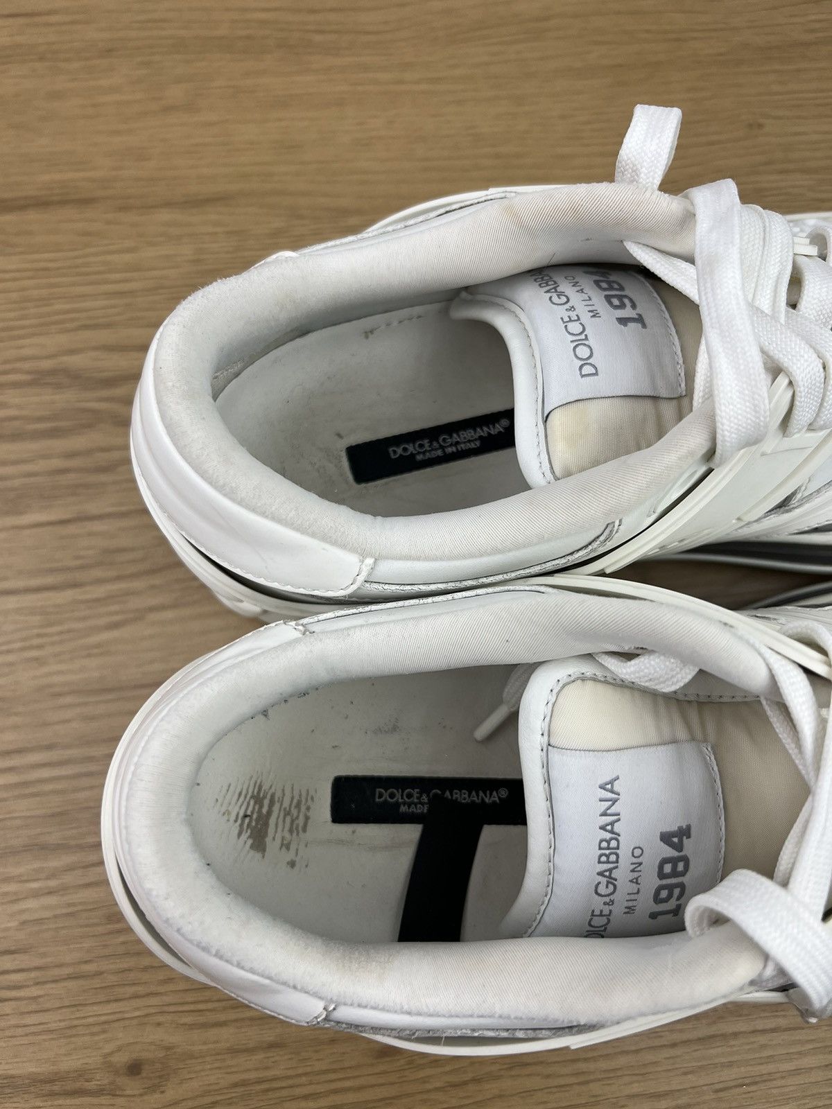 Dolce & Gabbana DOLCE&GABBANA Sneakers Leather Shoes Custom 2.Zero DG Logo Size US 8.5 / EU 41-42 - 22 Thumbnail