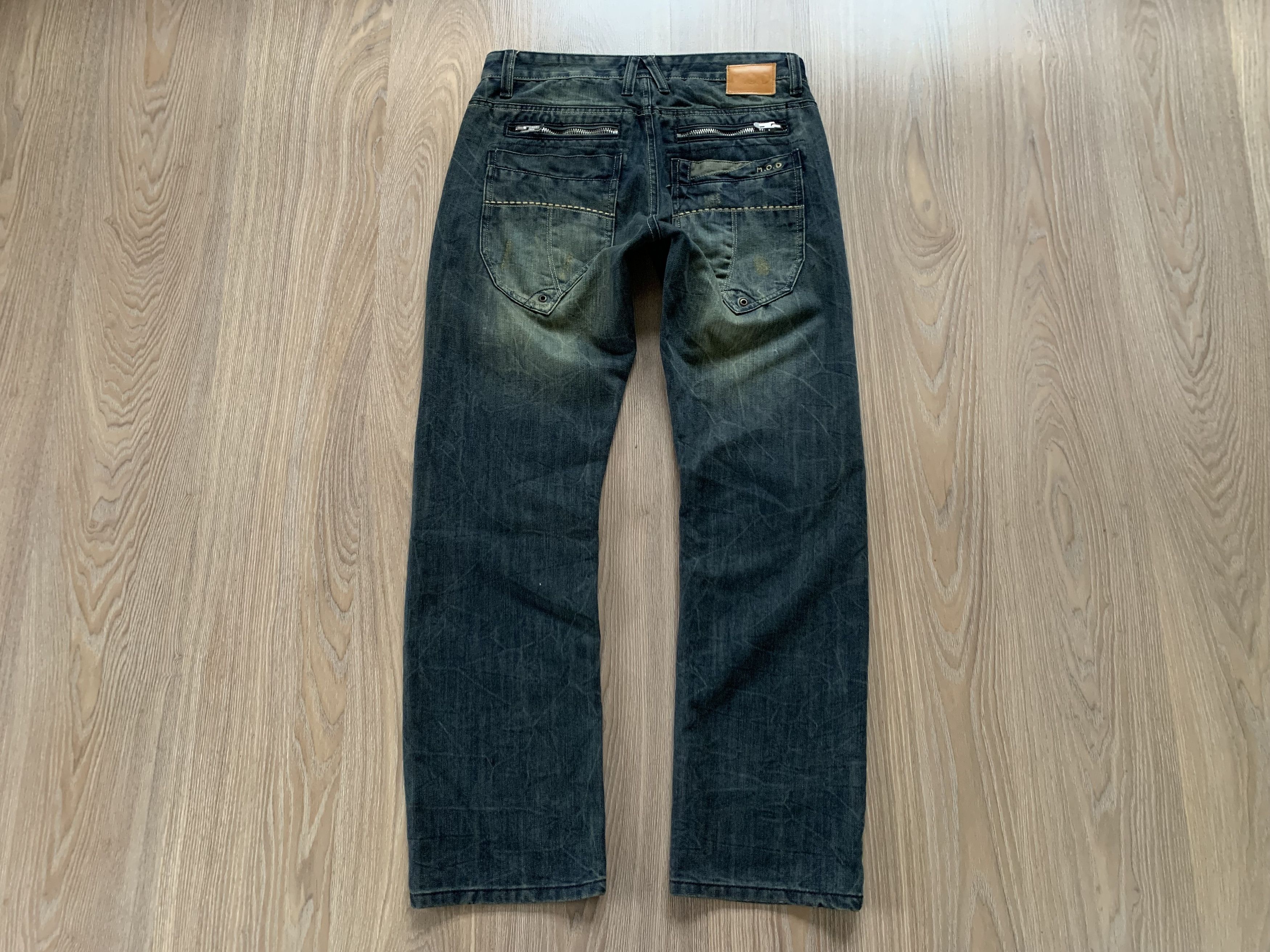 Other Mod Cotton Multi Pocket Miracle Jeans Size US 34 / EU 50 - 3 Thumbnail