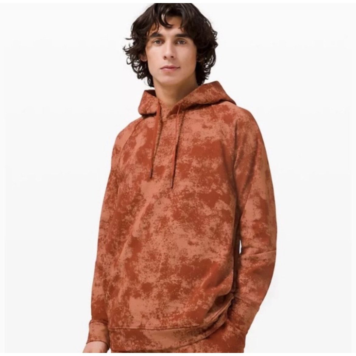 Lululemon lululemon city sweat pullover hoodie orange color M men's Size US M / EU 48-50 / 2 - 2 Thumbnail