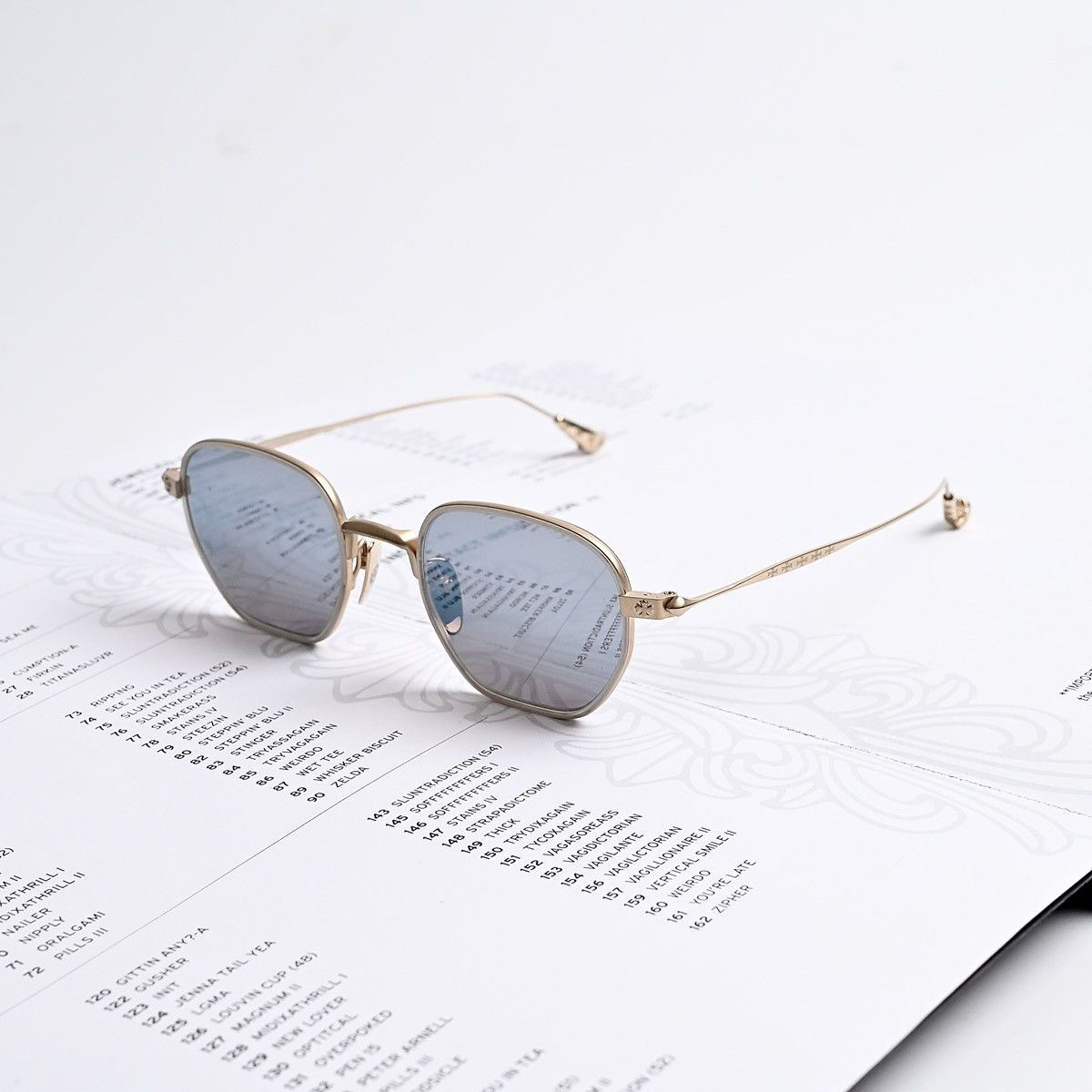 『CHROME BONE PRONE I』 Tasteless_Teenager | CHROME HEARTS BONE PRONE I - handmade in