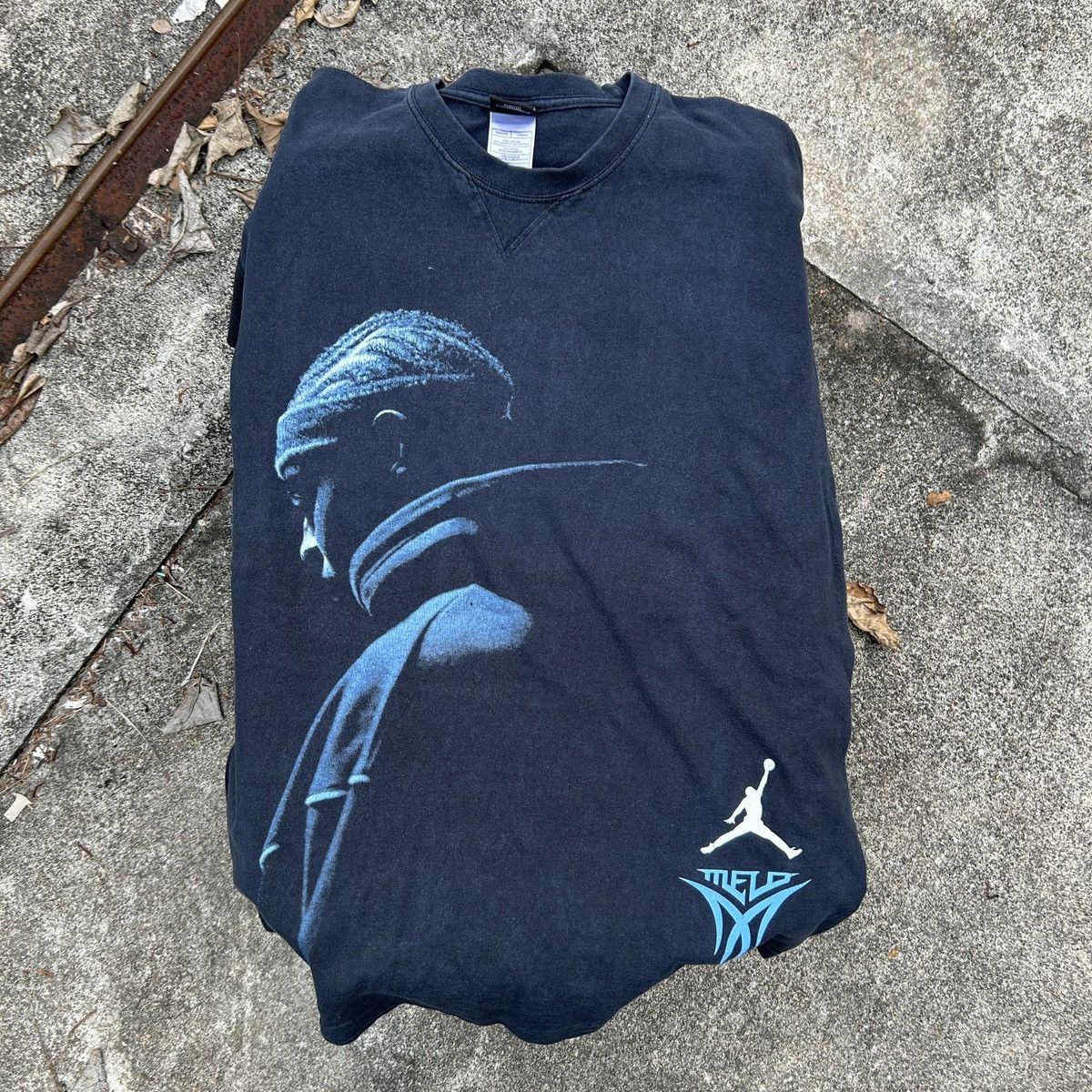 Jordan Brand × Nike × Vintage Vintage Nike Youth Jordan Carmelo Anthony T-shirt Size US M / EU 48-50 / 2 - 2 Thumbnail