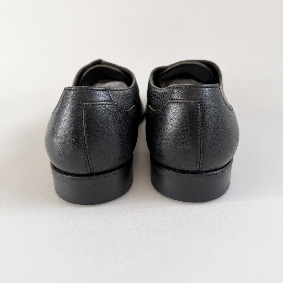 Comme des Garcons Black Leather ‘Elastic Strap’ Derby Shoes Size US 9 / EU 42 - 16 Thumbnail
