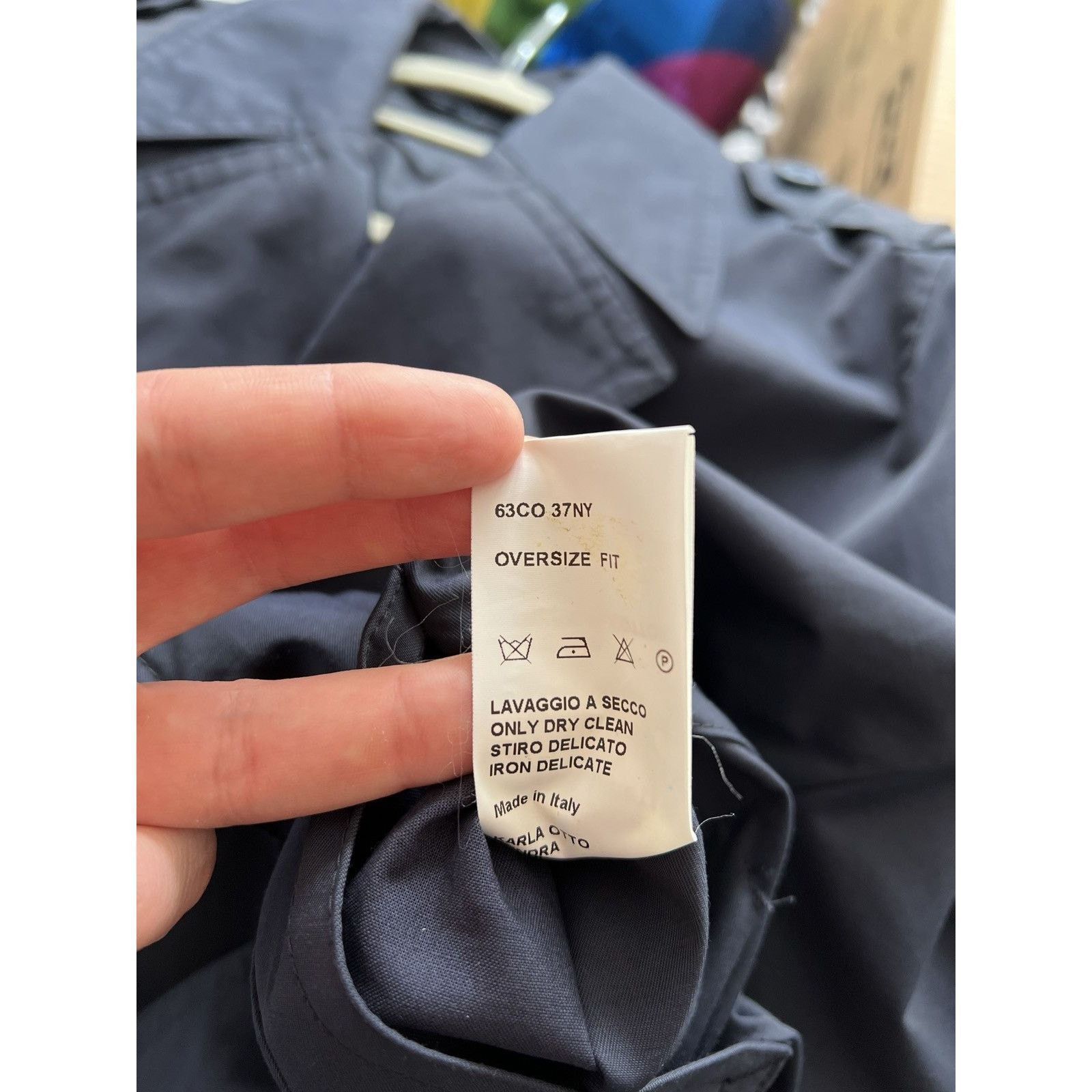 Neil Barrett Neil barrett ss13 technical cotton oversize fit jacket Size US M / EU 48-50 / 2 - 8 Thumbnail