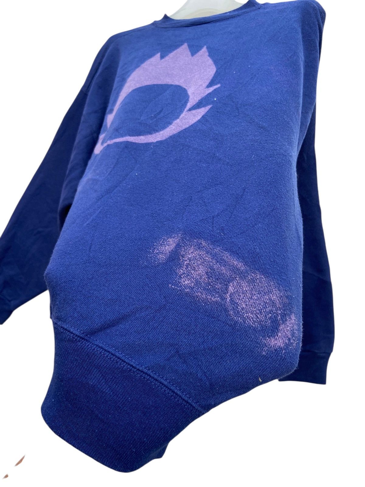 Handmade Vintage Hand Made Acid Wash For Tultex Sweatshirt Size US XL / EU 56 / 4 - 6 Thumbnail