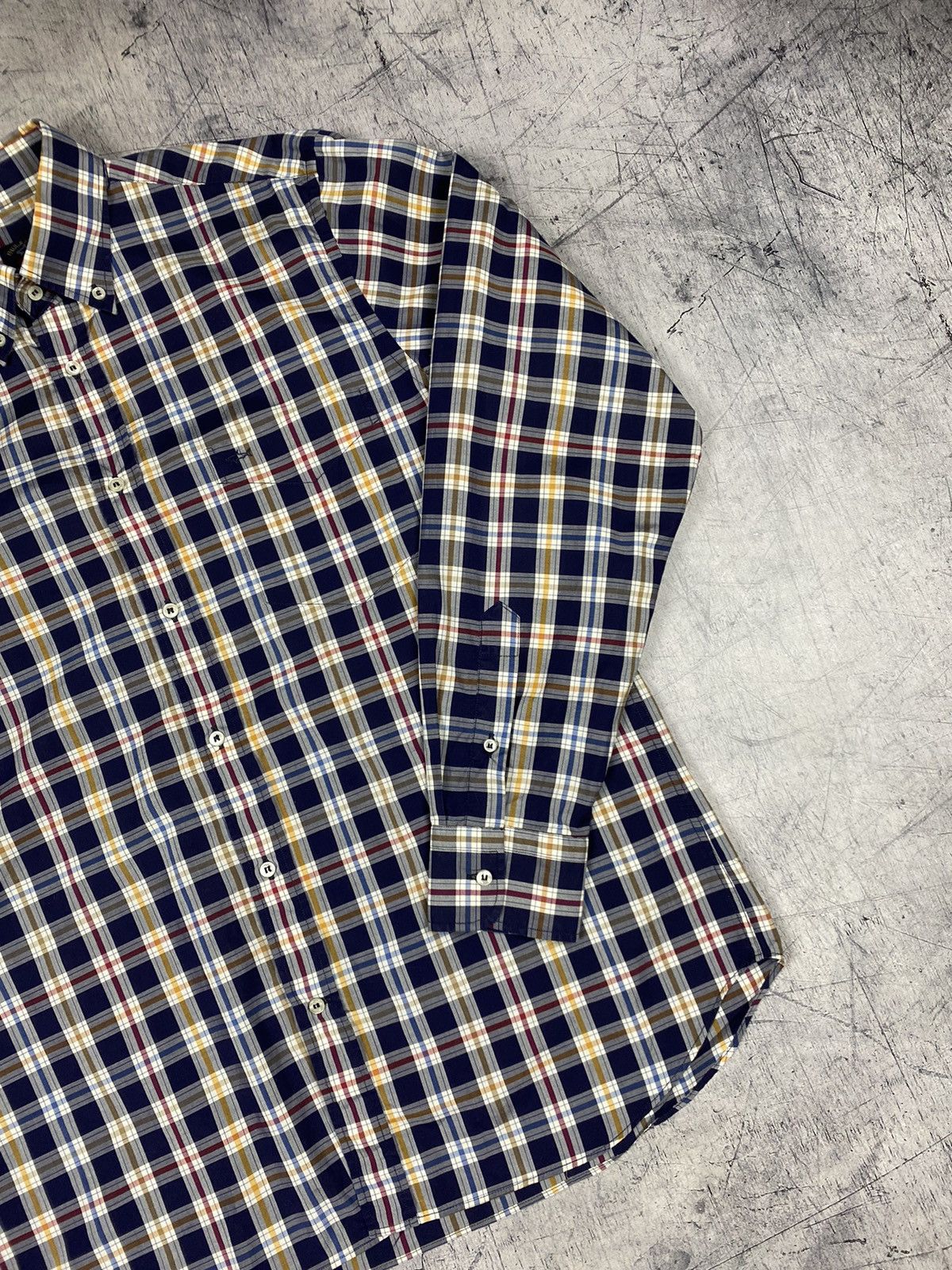 Paul & Shark × Vintage Vintage Paul Shark Designer Button Up Shirt Size US L / EU 52-54 / 3 - 4 Thumbnail