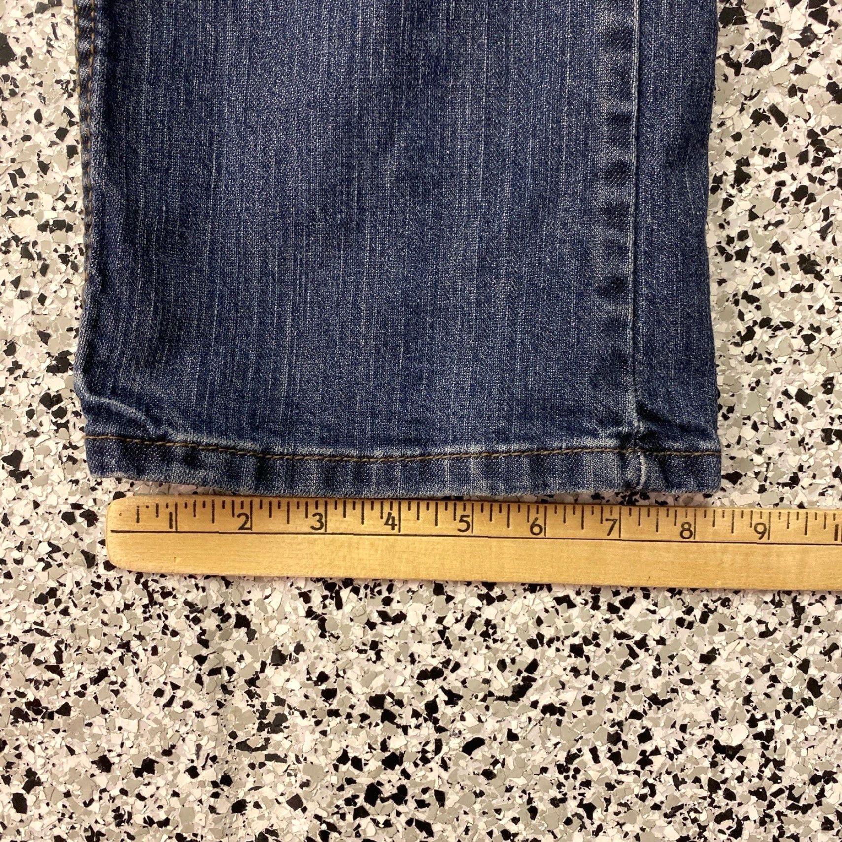 Cody James Cody James Jeans Straight Blue Denim Mens 34x32 35x31 Cotton Lycra 5-Pocket Western Cowboy Streetwear Regular Waist Medium Wash Jeans Mens Size US 34 / EU 50 - 2 Thumbnail