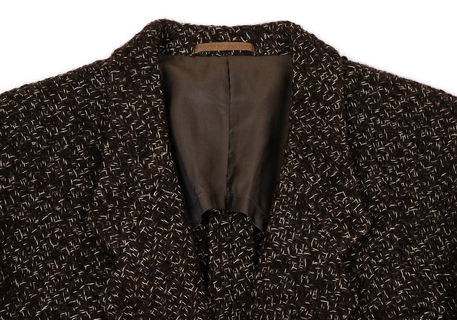 Jean Paul Gaultier Wool T 3-Button Jacket in Brown Off-Size Medium Size US M / EU 48-50 / 2 - 3 Thumbnail