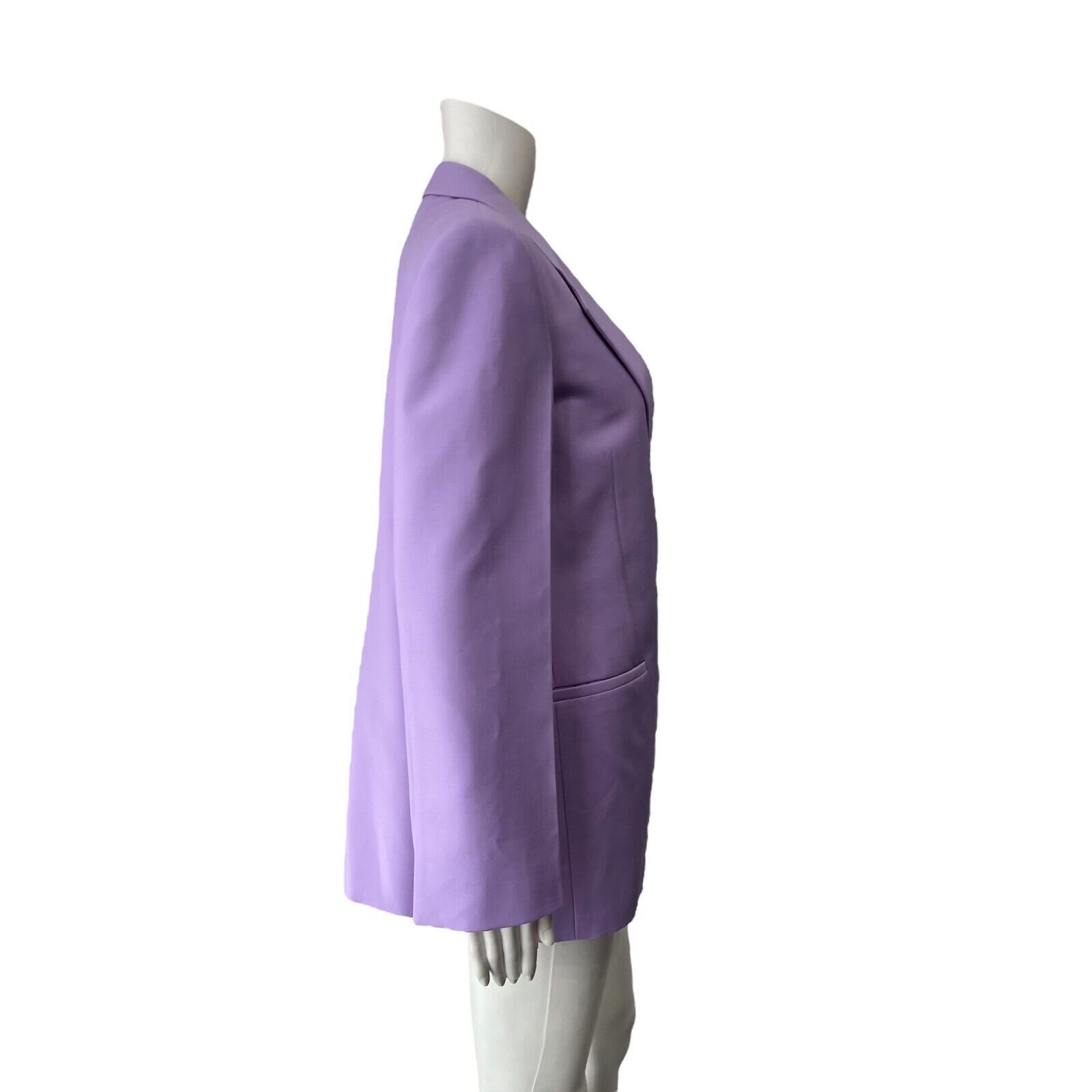 Givenchy NWT $3,975 FW21 RUNWAY Lilac Padlock Jacket Pant Suit Set Size 27" / US 4 / IT 40 - 3 Thumbnail