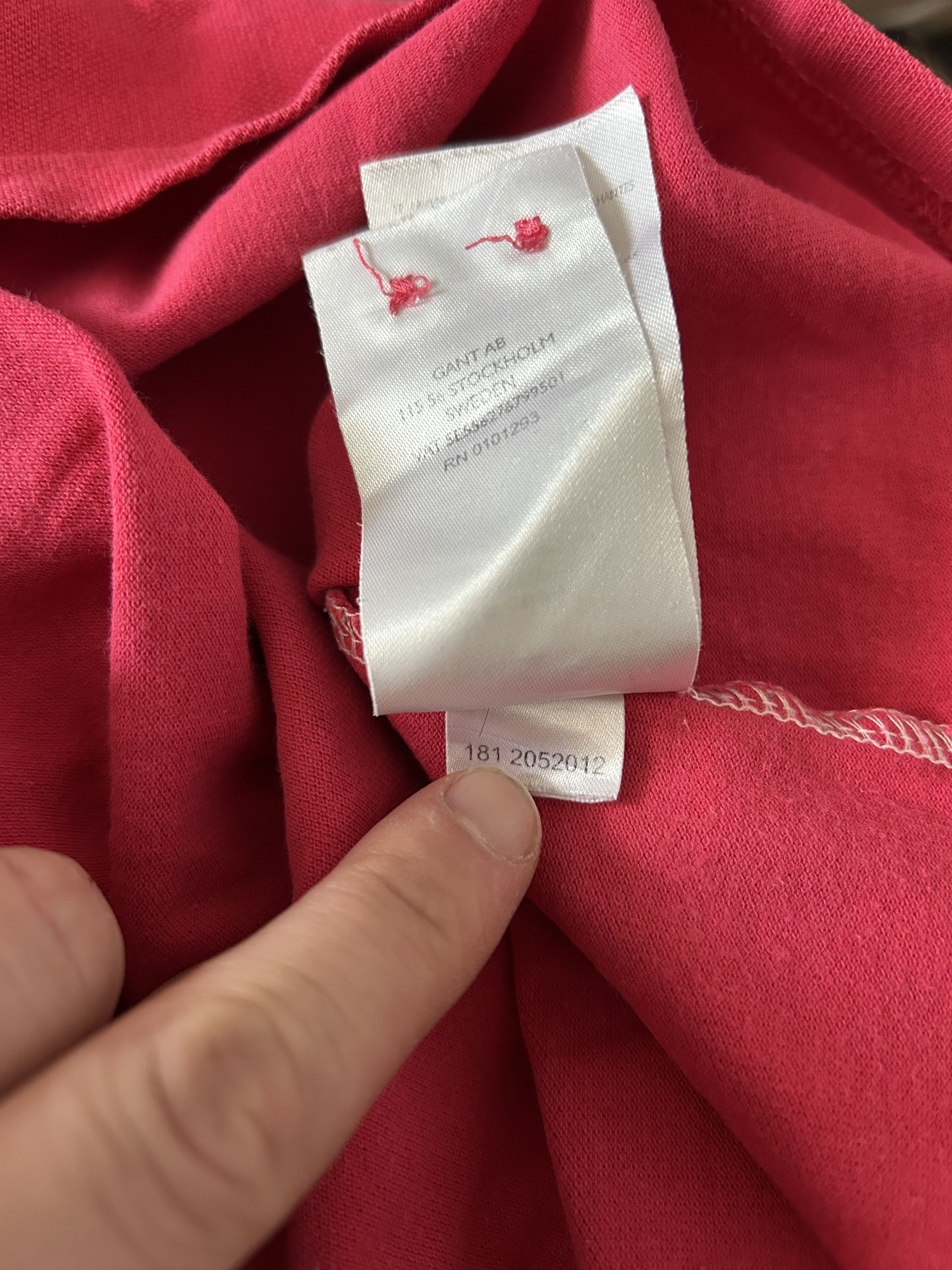 Gant Men's polo shirt - GANT - L - UNIQUE Size US L / EU 52-54 / 3 - 5 Thumbnail