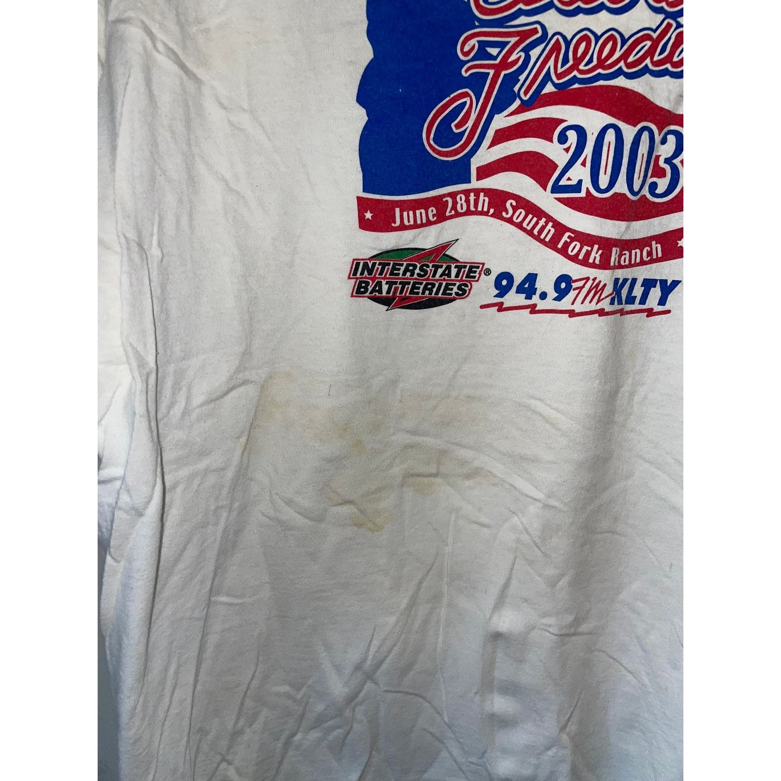 Delta Vintage Celebrate Freedom Shirt Avalon Newsong Concert Tee X Size US XL / EU 56 / 4 - 4 Thumbnail