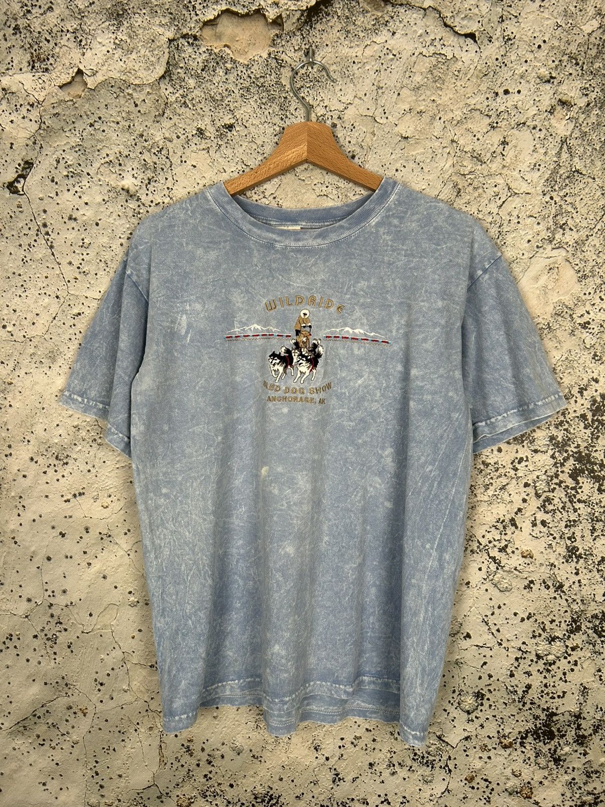Vintage Vintage 90s Wild Tee Tie Dye Streetwear Boxy Fit Baggy Size US M / EU 48-50 / 2 - 1 Thumbnail