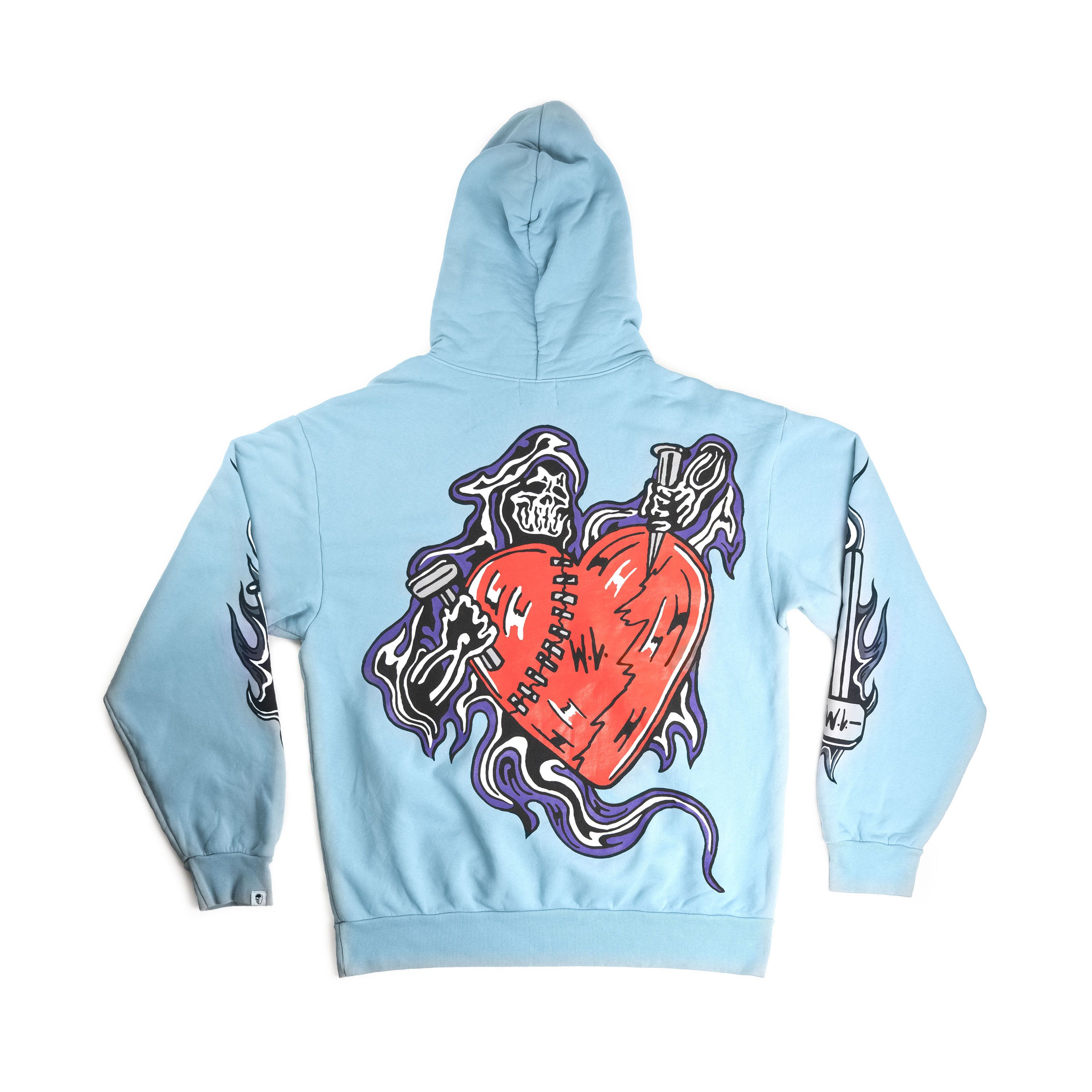 Warren Lotas Warren Lotas Hard Love Heart Hoodie Size US XL / EU 56 / 4 - 2 Thumbnail