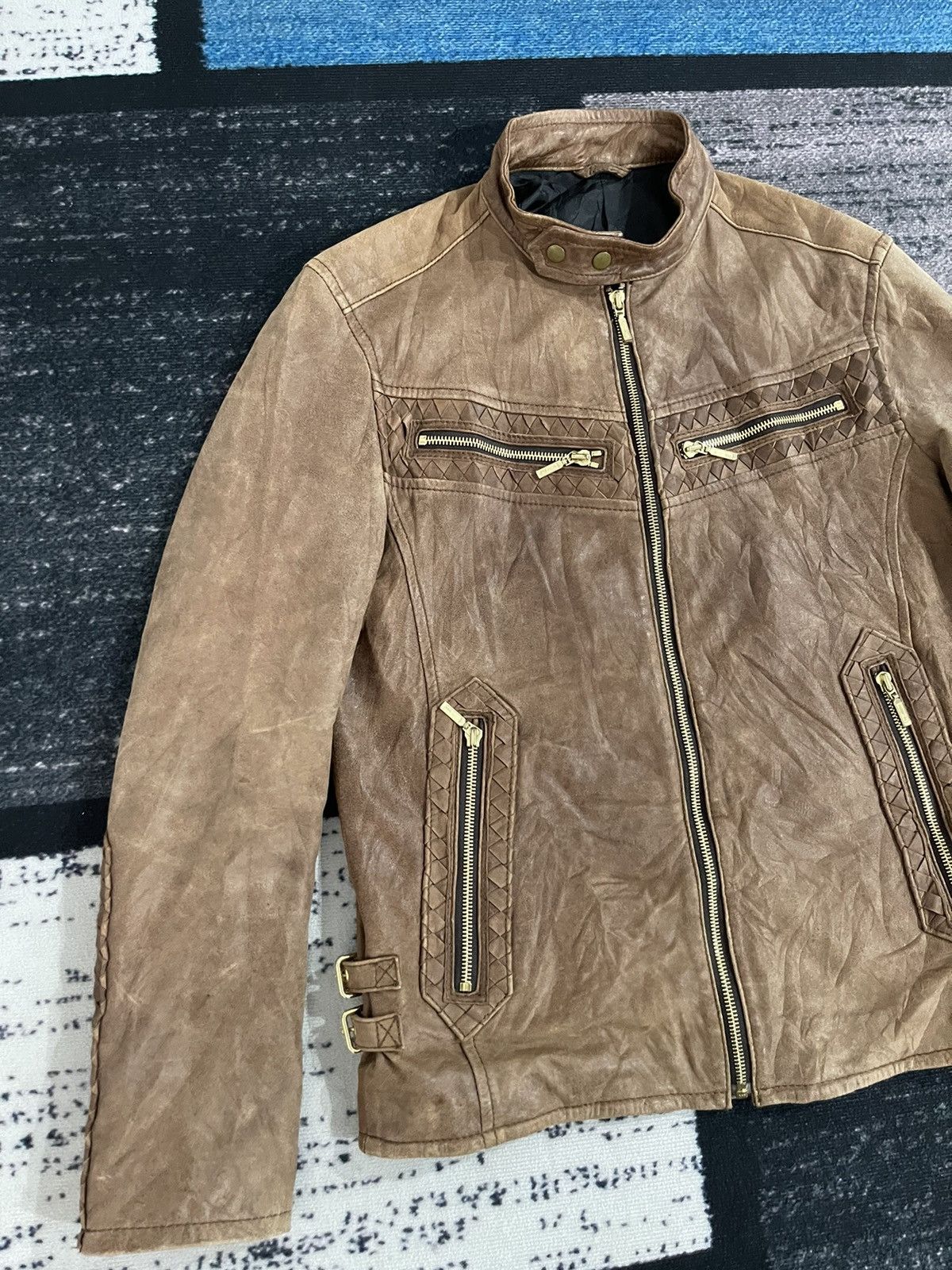 ABAHOUSE Vintage Abahouse Leather Jacket Size US S / EU 44-46 / 1 - 4 Thumbnail