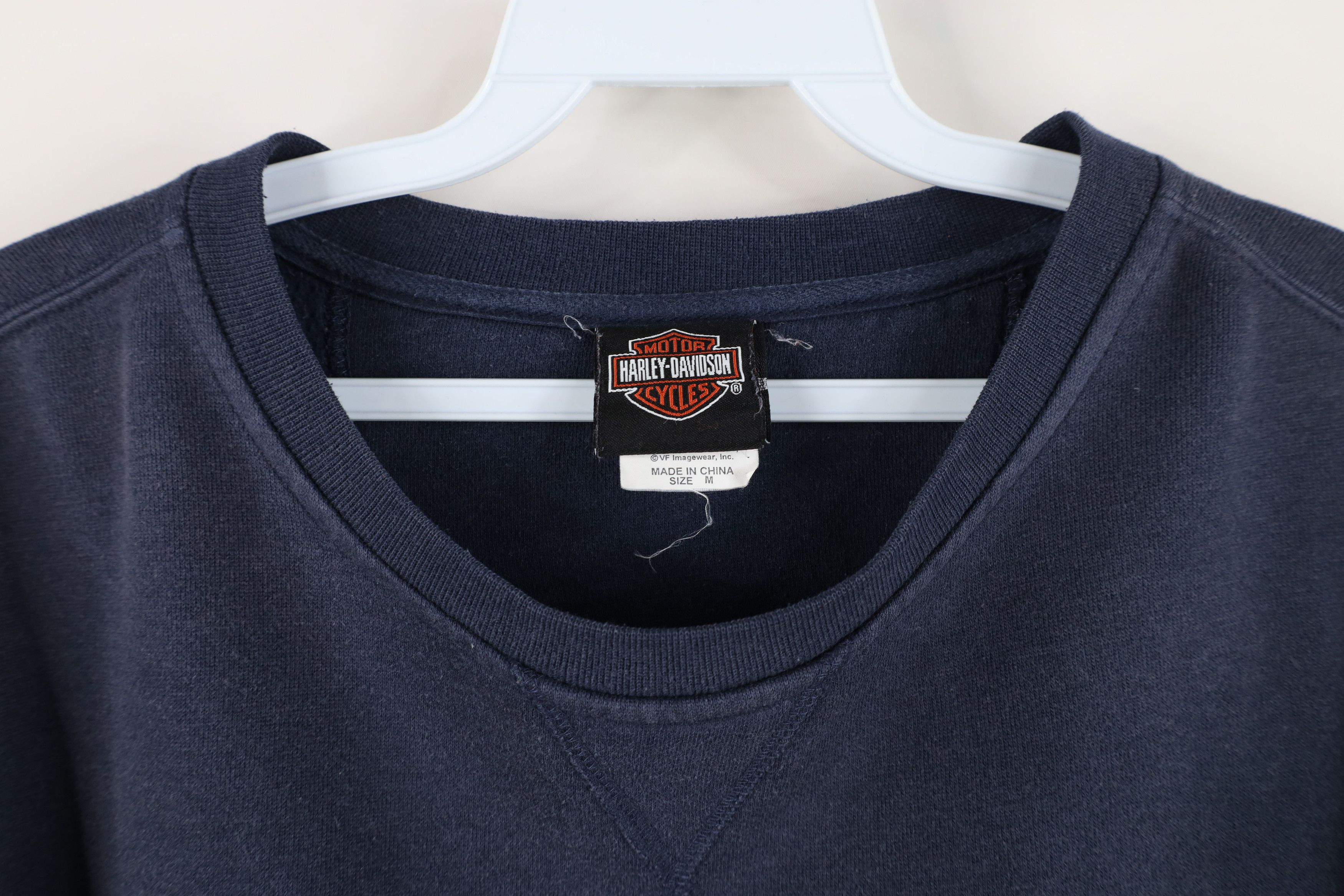 Harley Davidson Vintage Harley Davidson Spell Big Logo Crewneck Sweatshirt Size US M / EU 48-50 / 2 - 8 Thumbnail