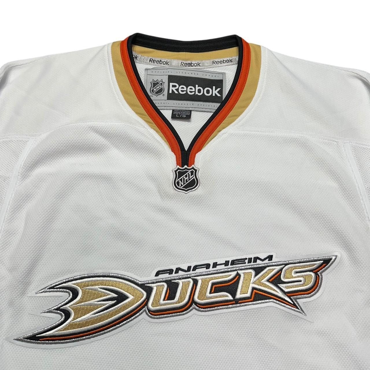 NHL × Reebok × Vintage Anaheim Ducks Reebok Wordmark Road Hockey Jersey Size US L / EU 52-54 / 3 - 3 Thumbnail