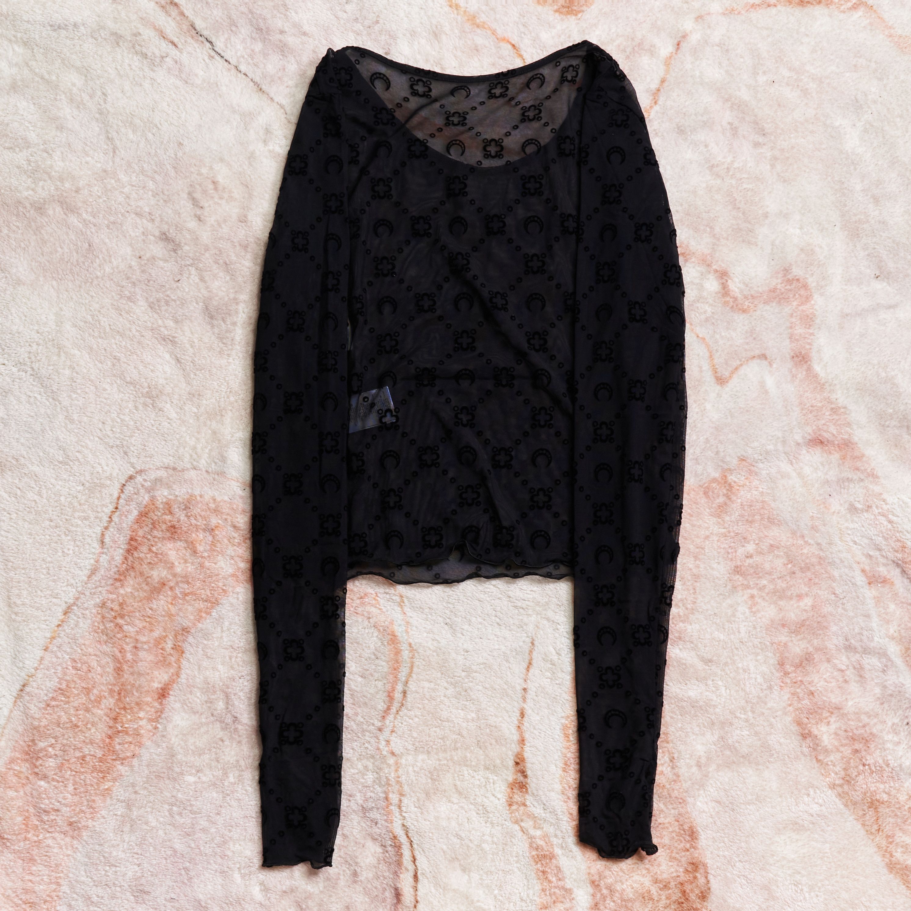 Marine Serre MARINE SERRE Monogram Crewneck Top Size M / US 6-8 / IT 42-44 - 1 Thumbnail