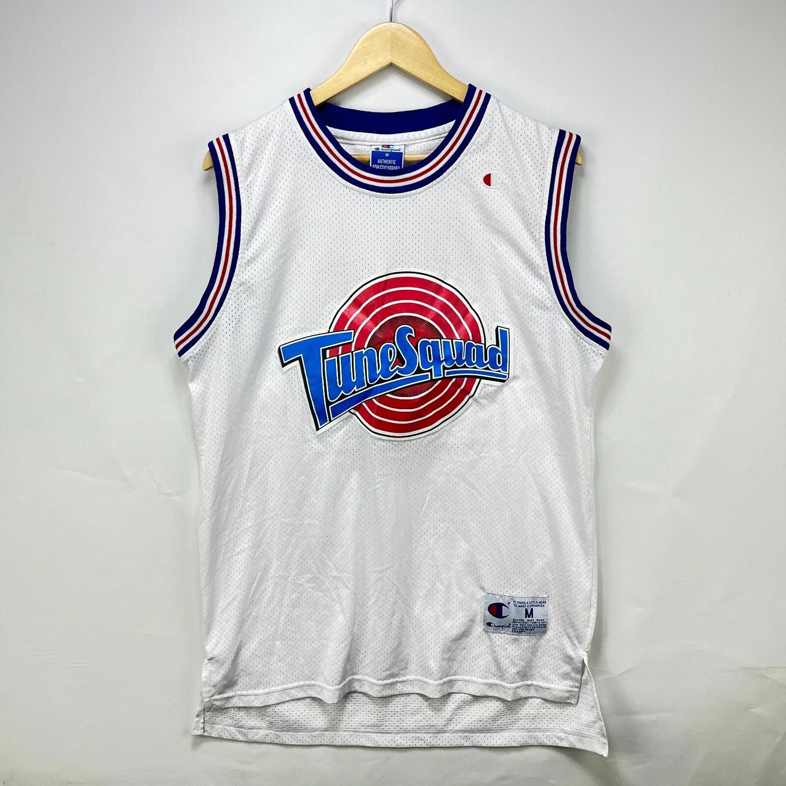 Champion Vintage Michael Jordan Toon Squad Basketball Jersey Medium Size ONE SIZE - 1 Thumbnail