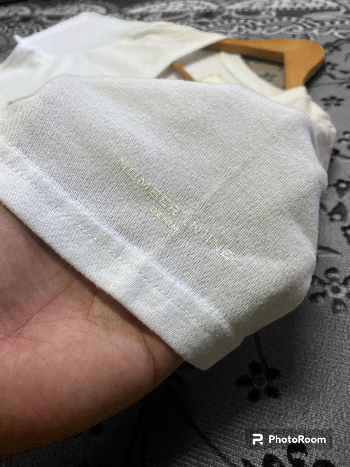 Japanese Brand × Number (N)ine × Takahiromiyashita The Soloist. ‼️RARE‼️COMBO 2 PIECES NUMBER(N)INE BOX LOGO SHIRT TEE🔥 Size US M / EU 48-50 / 2 - 17 Thumbnail