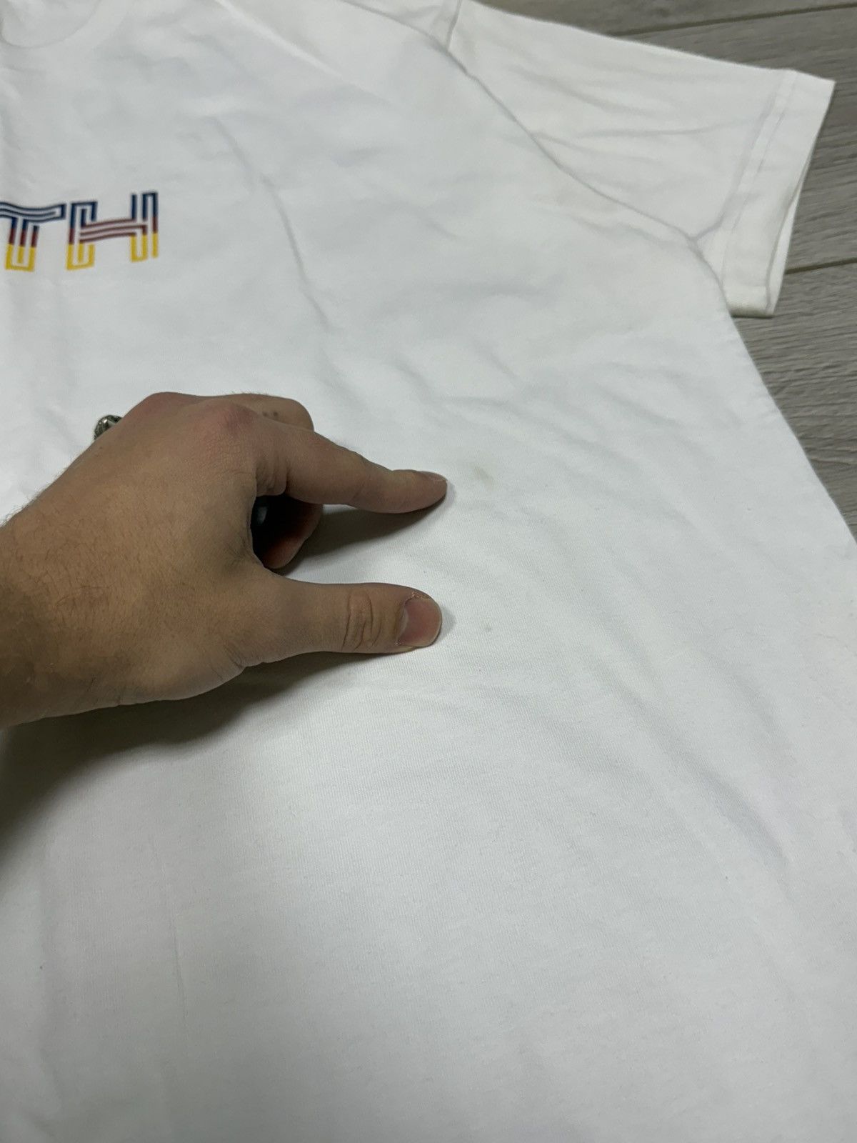 Kith Kith Tokyo Boro vintage centr logo tee shirt Size US M / EU 48-50 / 2 - 4 Thumbnail
