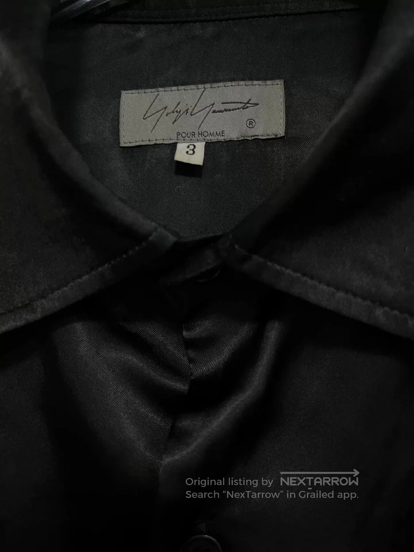 Yohji Yamamoto Yohji Yamamoto Graphic Shirt 23AW. Size US L / EU 52-54 / 3 - 7 Thumbnail