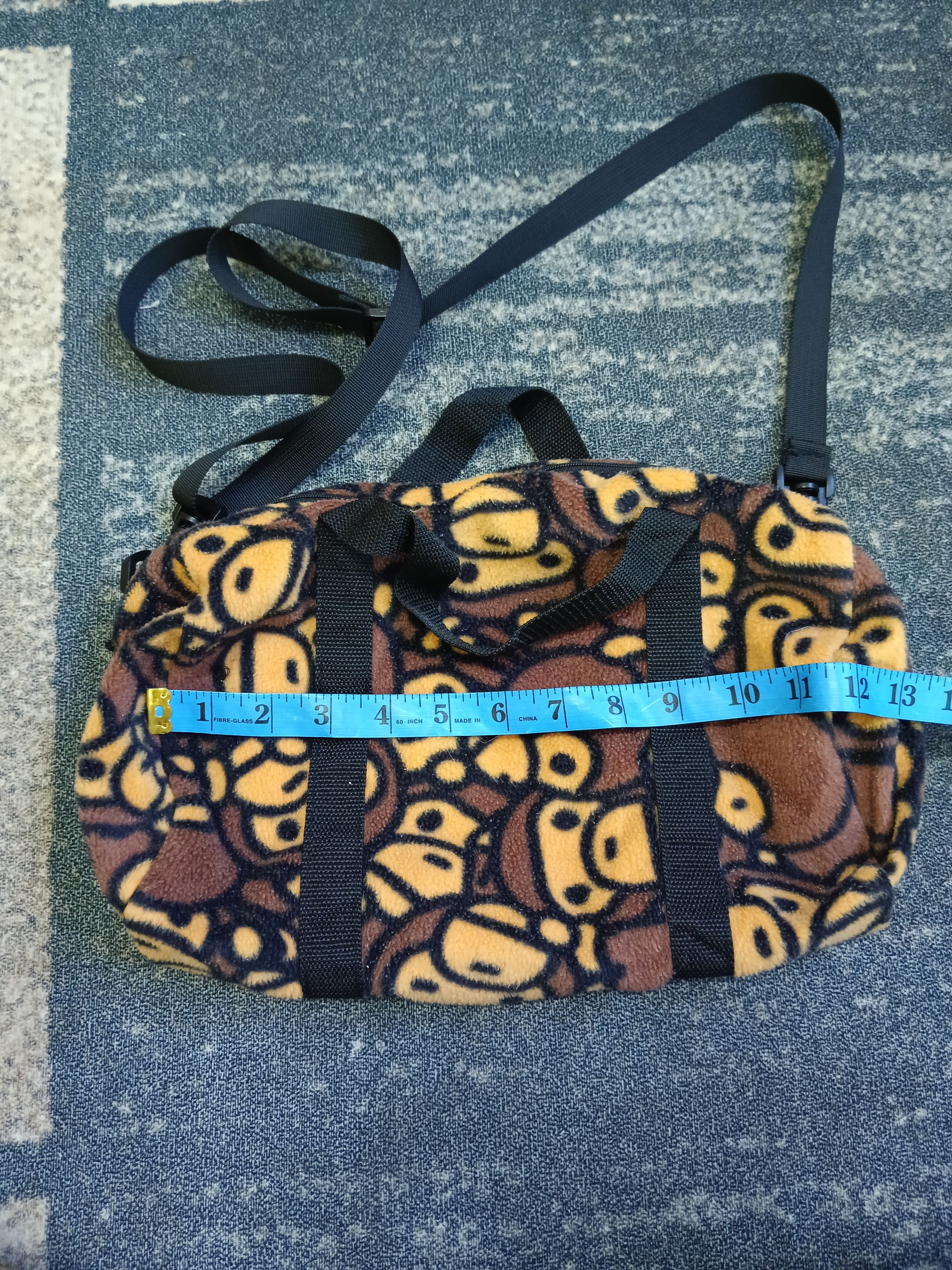 Japanese Brand FULLPRINT BAPE BABY MILO FLEECE DUFFLE 2WAY Size ONE SIZE - 5 Thumbnail