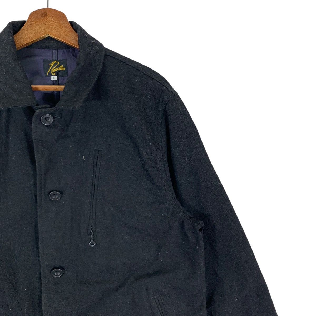 Needles VINTAGE NEEDLES ENGINEERED GARMENT WOOL JACKET Size US L / EU 52-54 / 3 - 5 Thumbnail