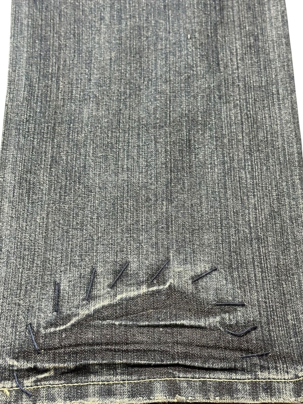 20471120 Vintage 291295 Homme Distressed Baggy Wide Leg Denim Size US 32 / EU 48 - 7 Thumbnail