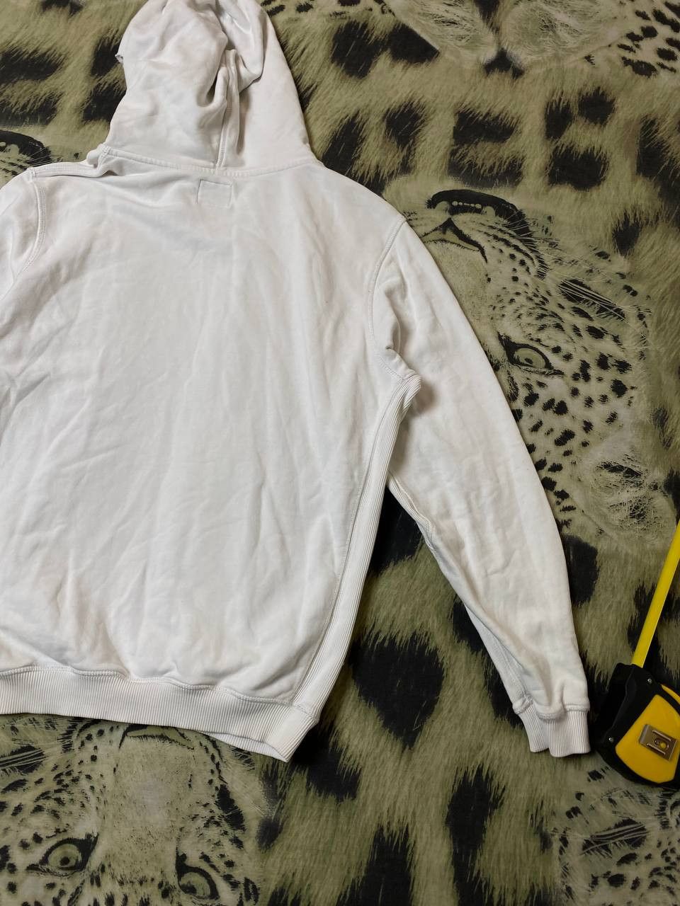 Diesel Streetwear Big Print White Hoodie DIESEL Y2K Size US M / EU 48-50 / 2 - 19 Thumbnail