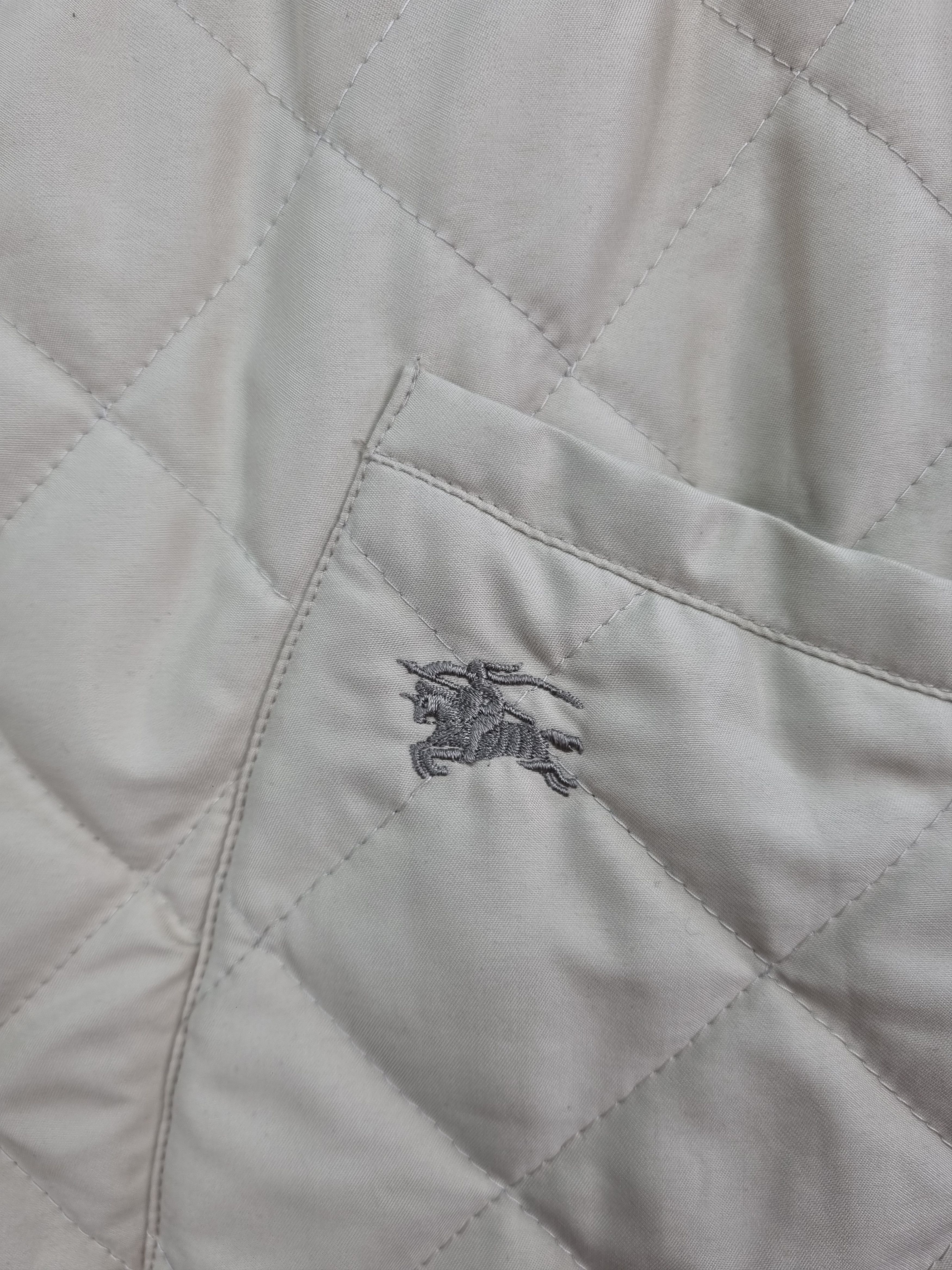 Burberry × Burberry Prorsum × Vintage Iconic 90s Burberrys Quilted Novacheck Light Jacket Size US XL / EU 56 / 4 - 16 Thumbnail