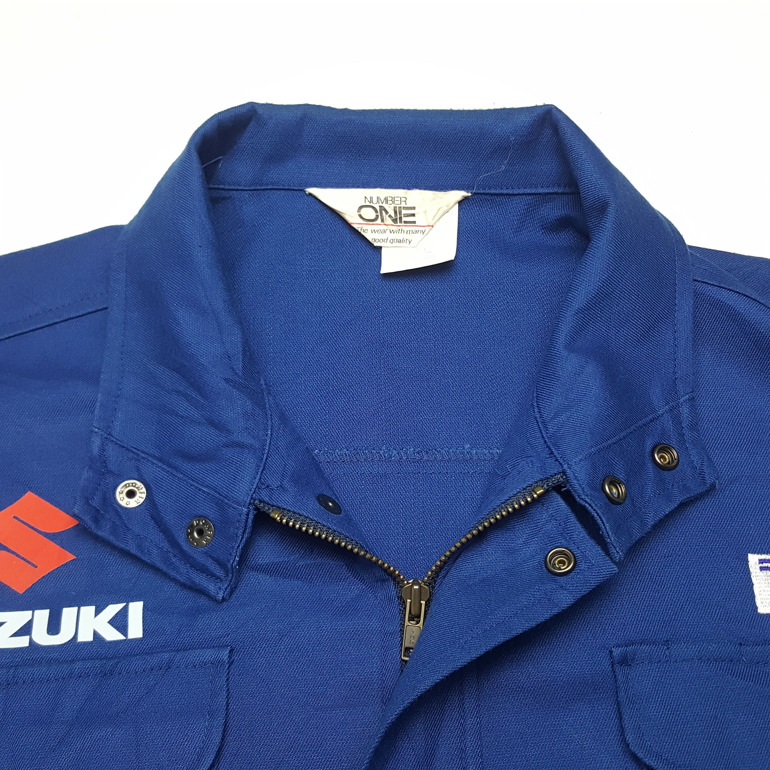 Japanese Brand Vintage Suzuki Japanese Motorsports Staff Jacket Size US L / EU 52-54 / 3 - 5 Thumbnail