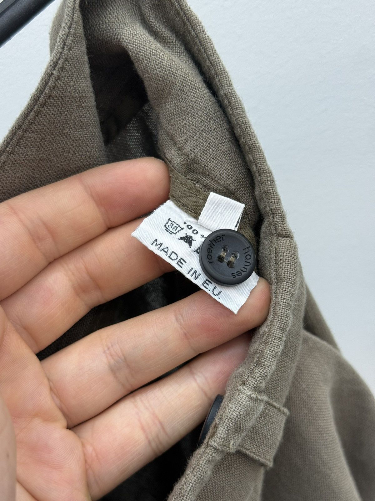 hannes roether Hannes Roether Linen Pants Size US 32 / EU 48 - 6 Thumbnail