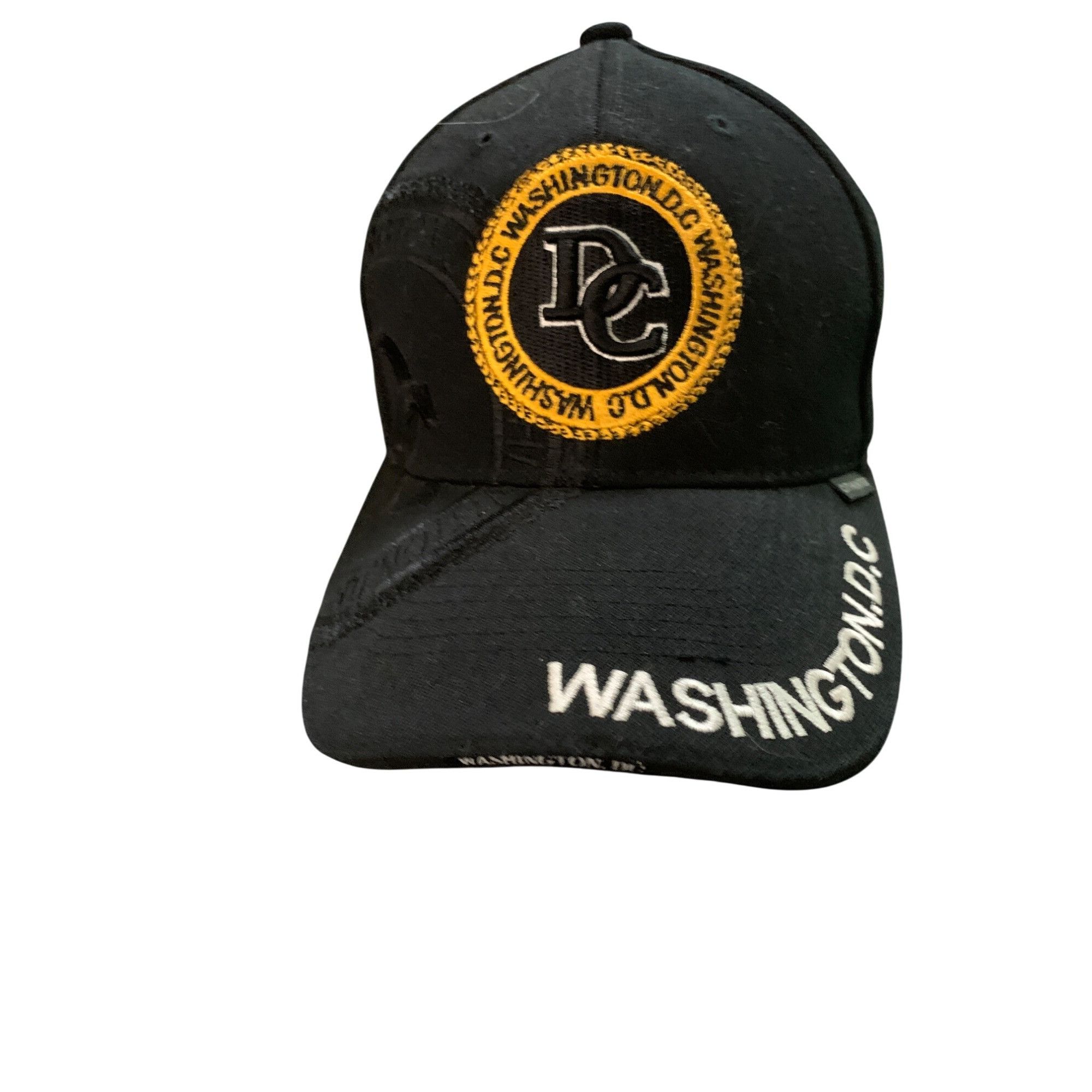 Other 15. Baseball Cap Washington DC Black Gold Rmbroidery Emblem Size ONE SIZE - 1 Thumbnail