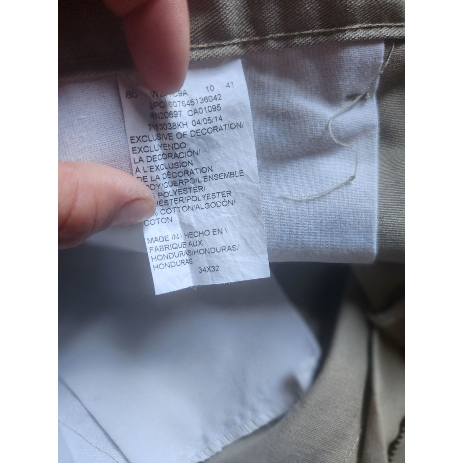Dickies Dickies Carpenter Utility Workwear pants Tan size 34x32 Size US 34 / EU 50 - 4 Thumbnail
