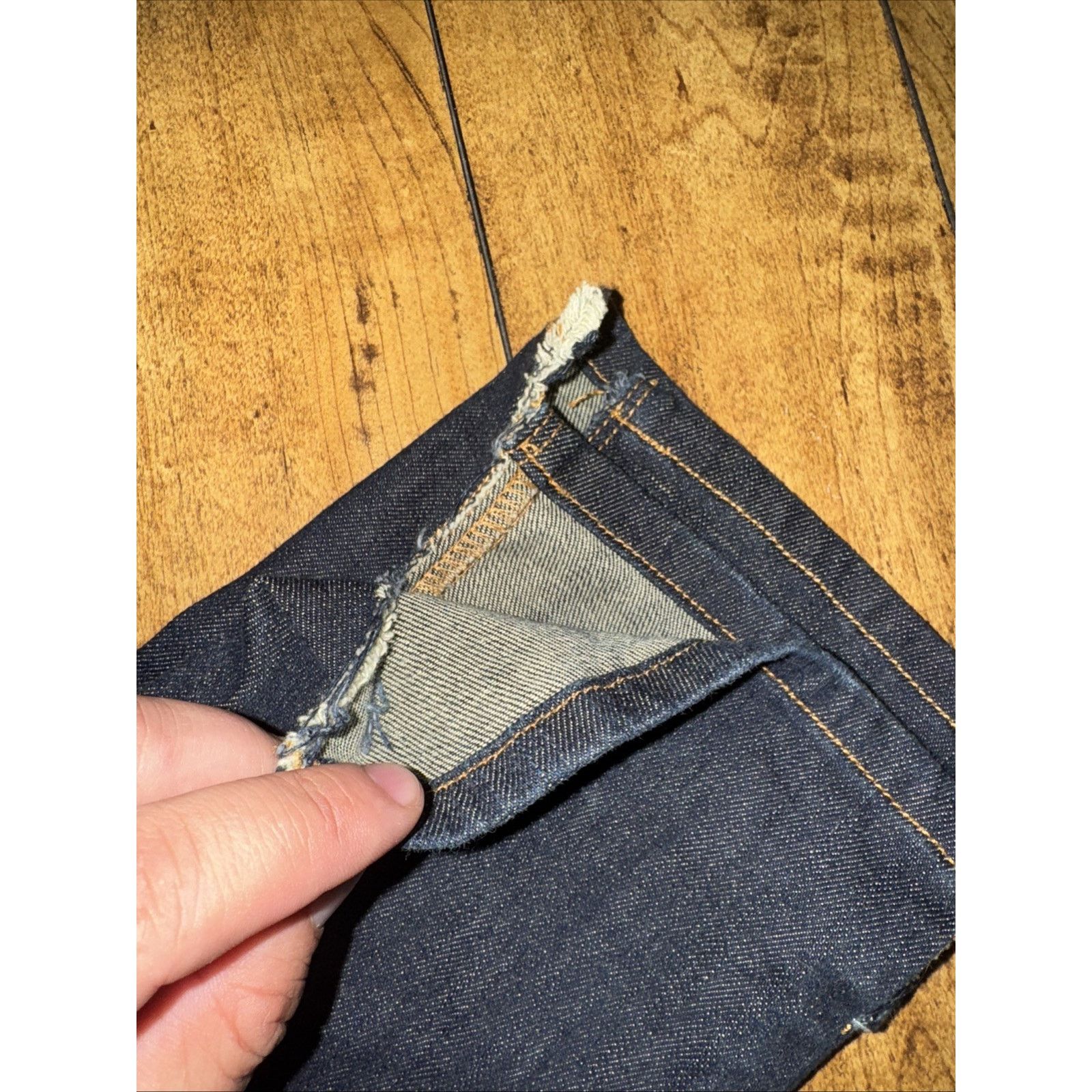 Obey Obey Tight Stretch Straight Leg Jeans Dark Wash 30x33 Size US 30 / EU 46 - 2 Thumbnail