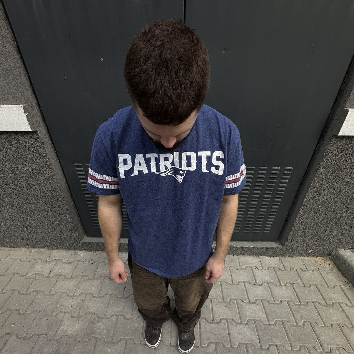 NFL × Vintage Vintage NFL Patriots T-shirts Big Loog Rugby Sport-wear 00s Size US XXL / EU 58 / 5 - 1 Thumbnail