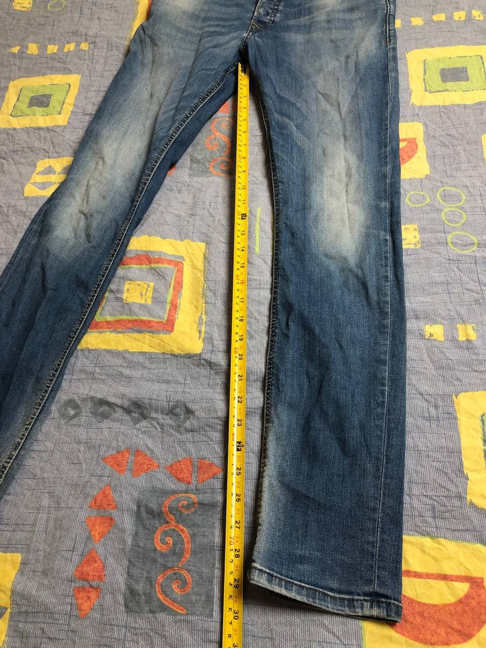 Diesel Vintage Diesel Jeans Avant Garde Denim 90s Size US 29 - 4 Thumbnail