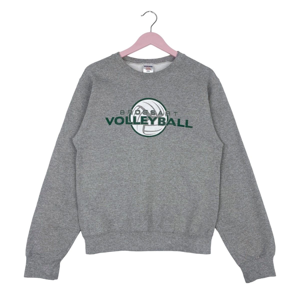 Jerzees Brossart Volleyball Sweatshirt Crewneck Pullover Jumper Size US S / EU 44-46 / 1 - 1 Thumbnail