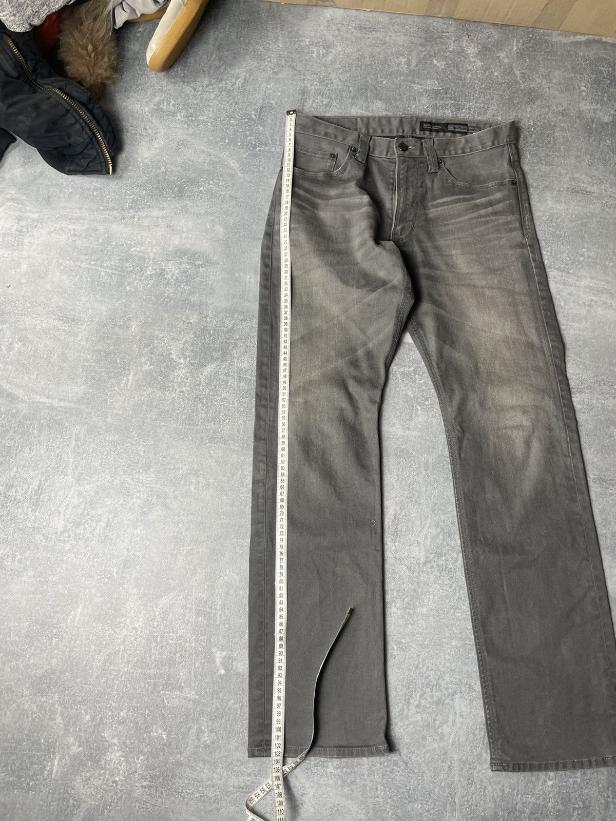 Japanese Brand Rare Japan Back Number faded denim jeans Size US 31 - 8 Thumbnail