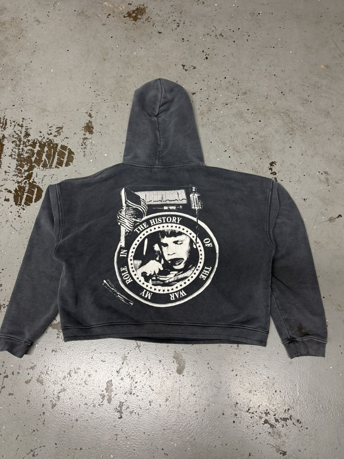 Enfants Riches Deprimes Enfants Riches Déprimés 'My Role In The War' Hoodie Size US M / EU 48-50 / 2 - 3 Thumbnail
