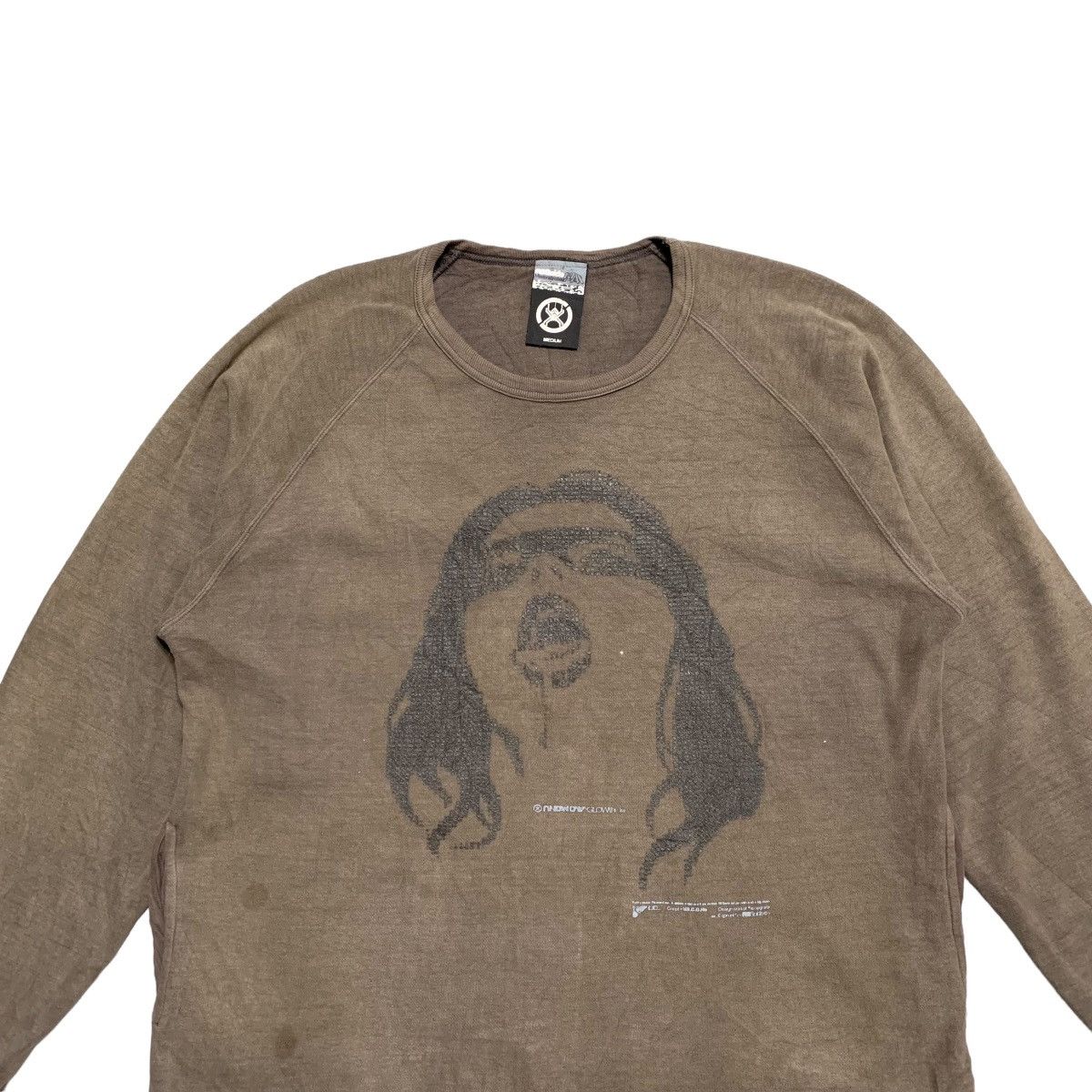 Japanese Brand R8Spide Masterstrokes Clown Sweatshirt Size US M / EU 48-50 / 2 - 4 Thumbnail