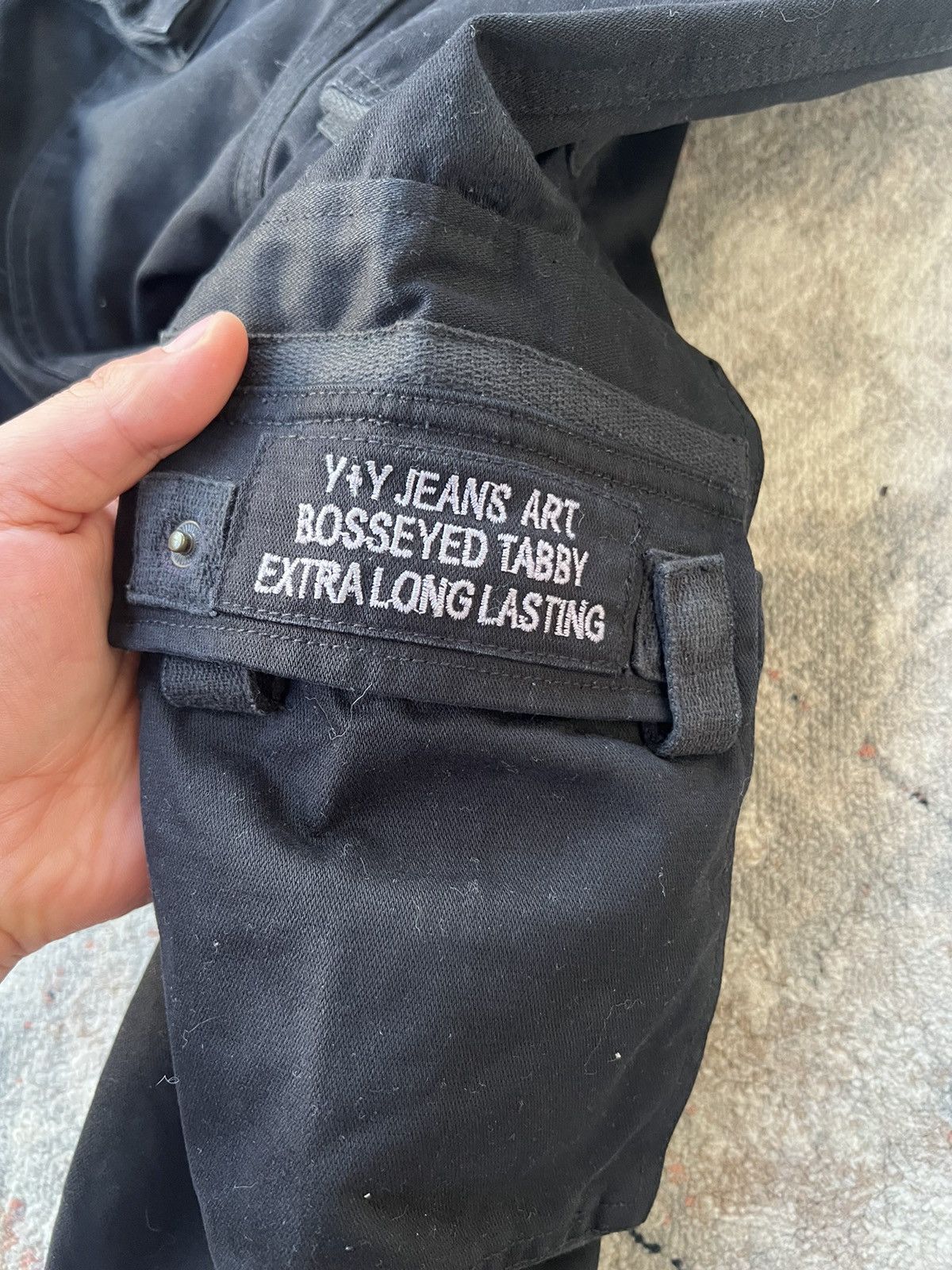 Japanese Brand Y+Y Jeans Art Bosse Yed Tabby Extra Long Lasting Pants Size US 30 / EU 46 - 8 Thumbnail
