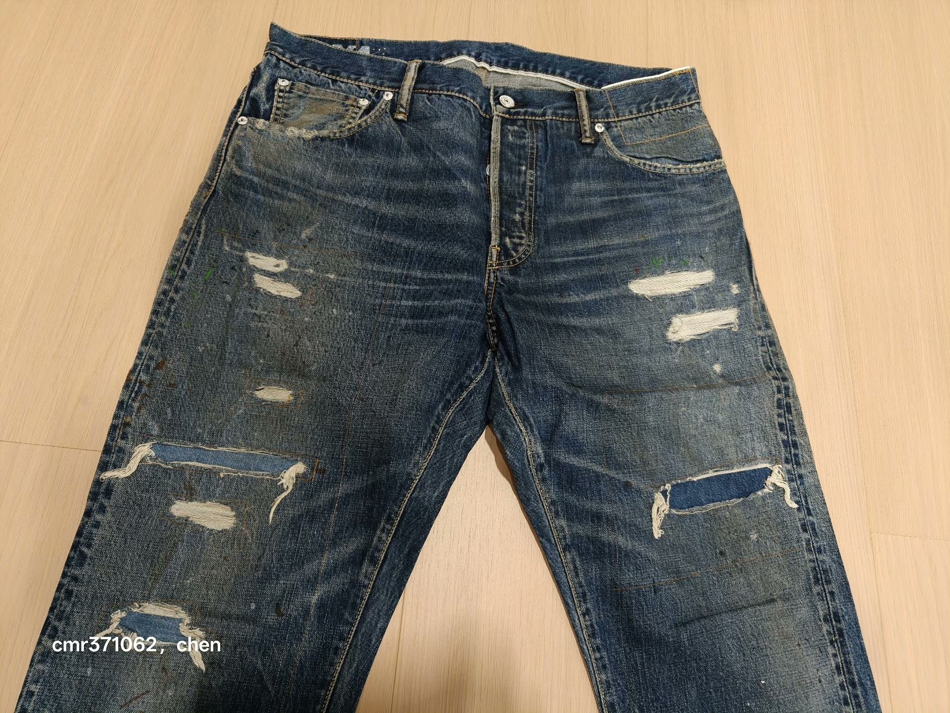 Visvim VISVIM 18AW SOCIAL SCULPTURE DENIM DRY4 Size US 30 / EU 46 - 2 Thumbnail