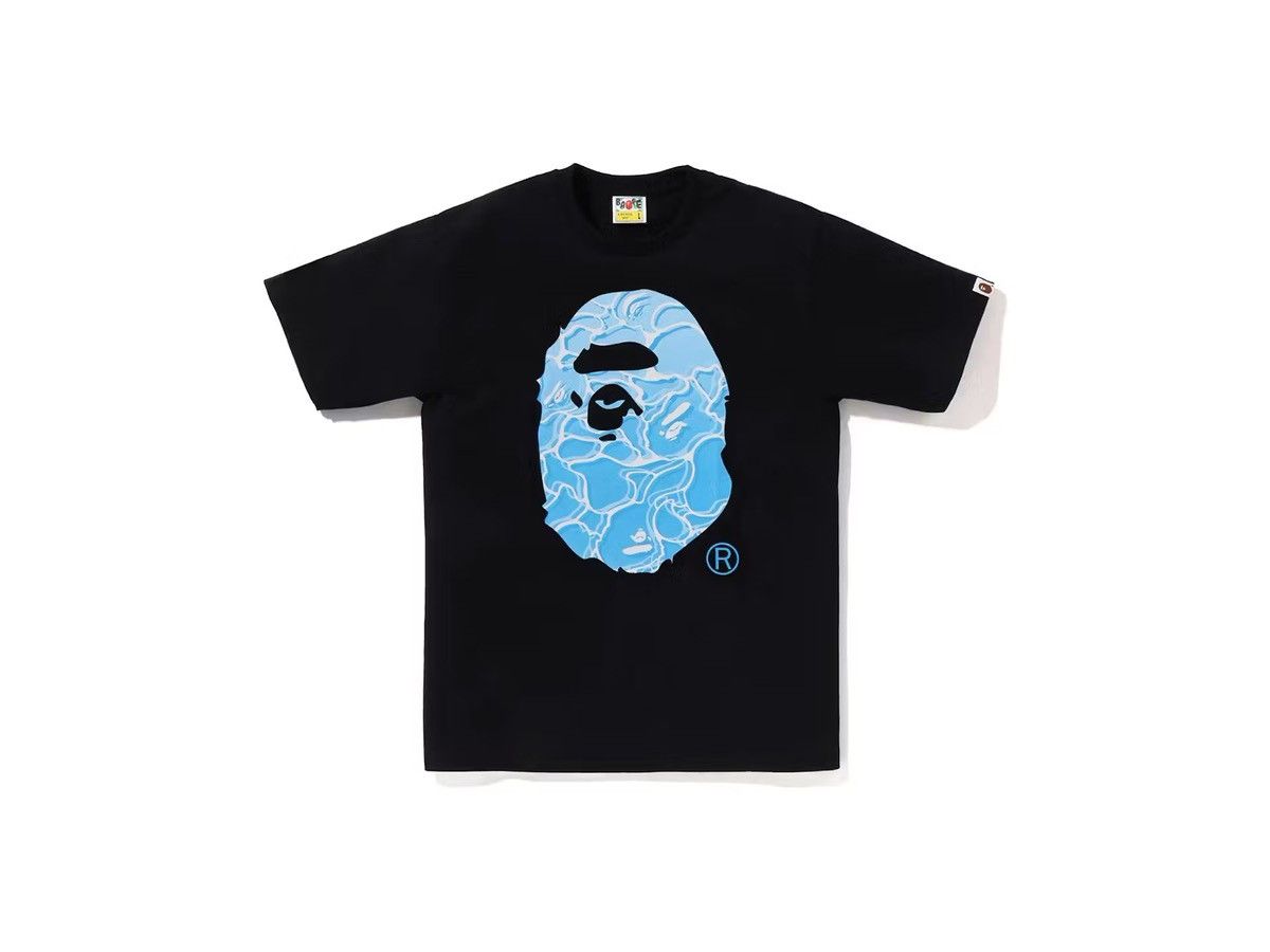 Bape BAPE ABC Sea Surface Camo Ape Head Tee Black Size US M / EU 48-50 / 2 - 1 Thumbnail