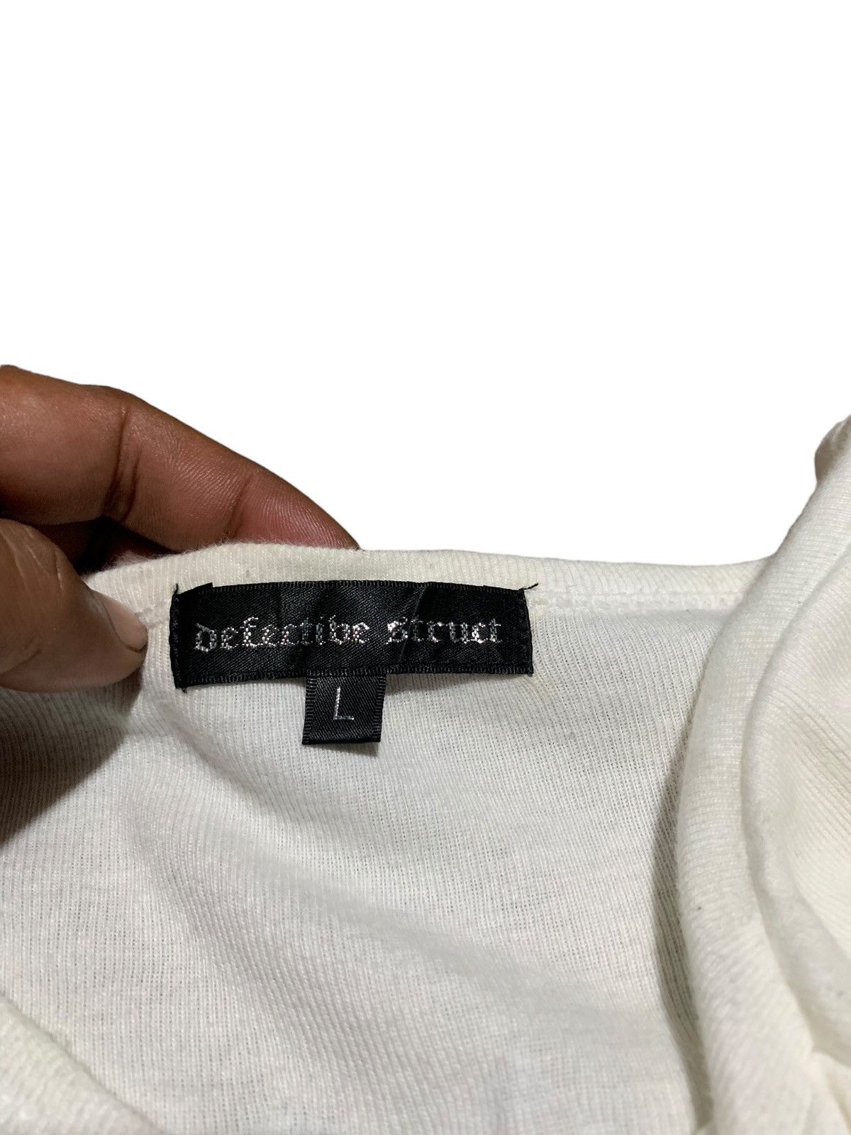 If Six Was Nine Detective struct FUCK EM ALL cross chrome hearts style tees Size US M / EU 48-50 / 2 - 10 Thumbnail