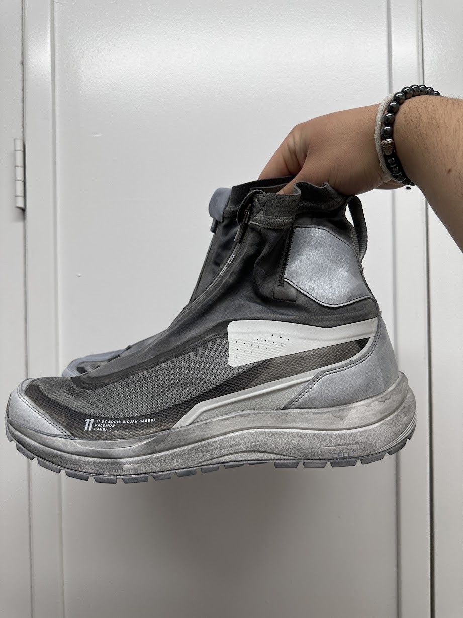11 By Boris Bidjan Saberi × Boris Bidjan Saberi × Salomon Boris Bidjan, Salomon advanced. Bamba sneaker. US 11. Size US 11 / EU 44 - 2 Thumbnail