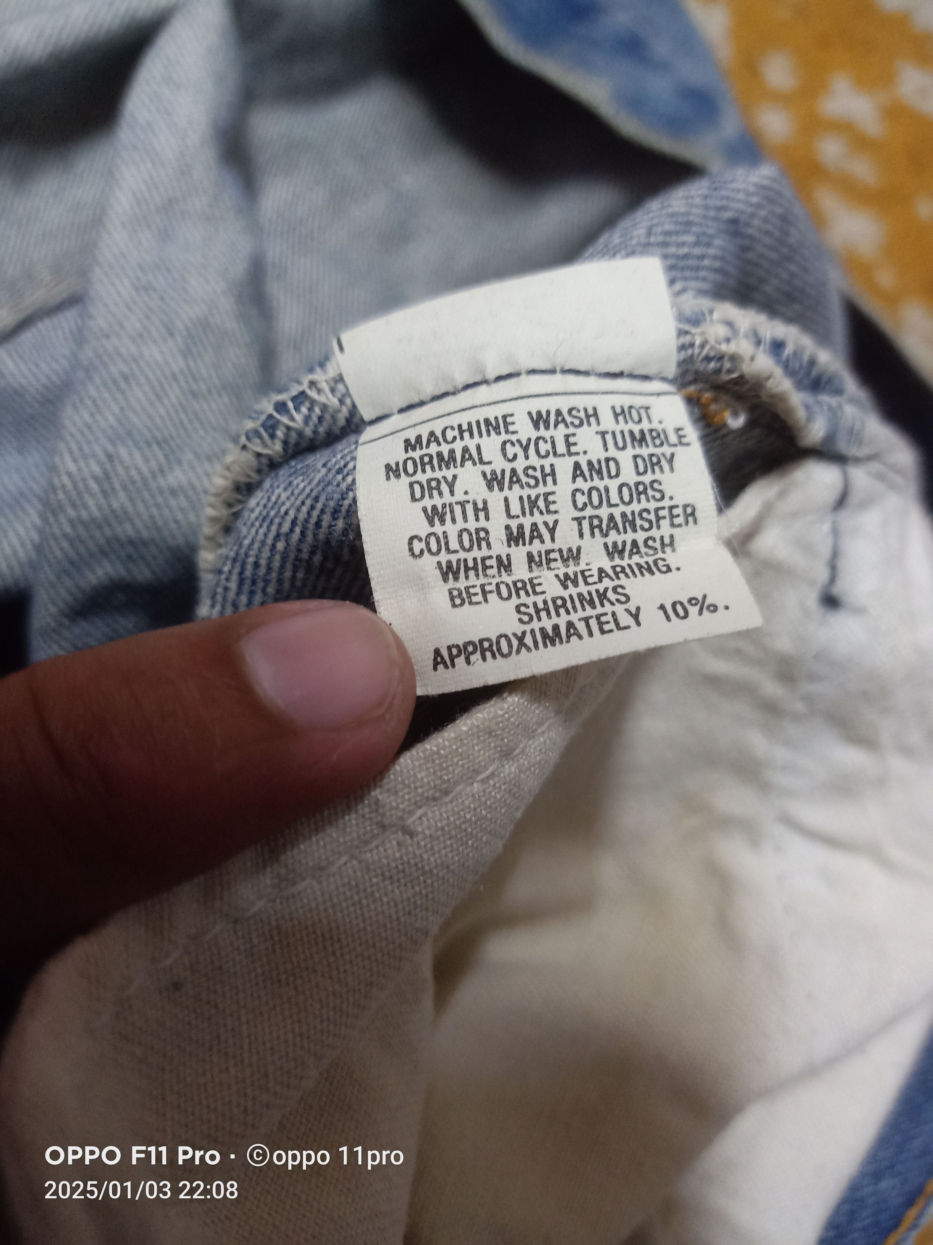 Levi's × Vintage 80s Levis Vintage Distressdenim Denim Size US 33 - 6 Thumbnail