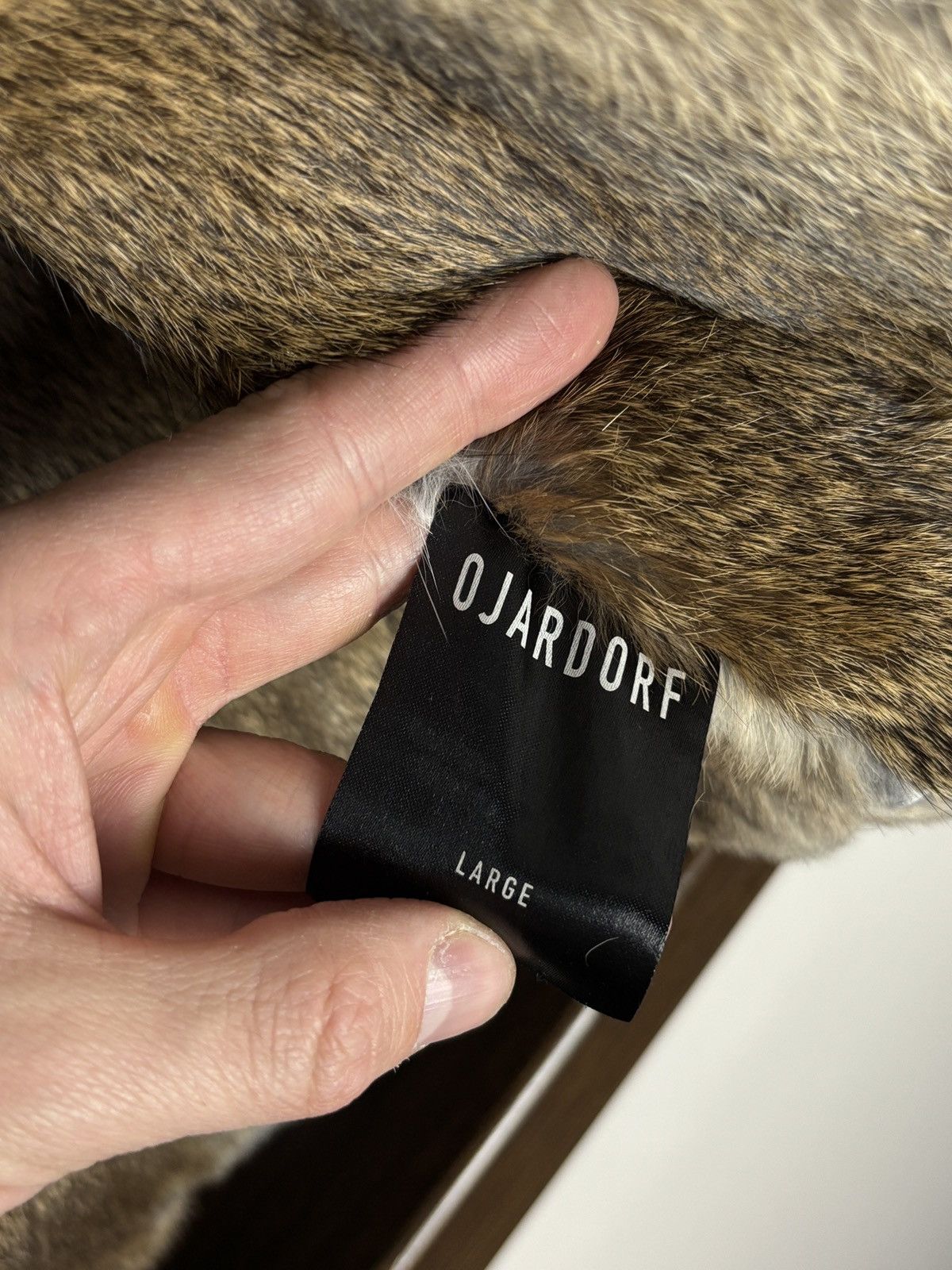 Ojardorf Ojardorf Military Rabbit Fur Avant Garde Rare Jacket Size US L / EU 52-54 / 3 - 12 Thumbnail