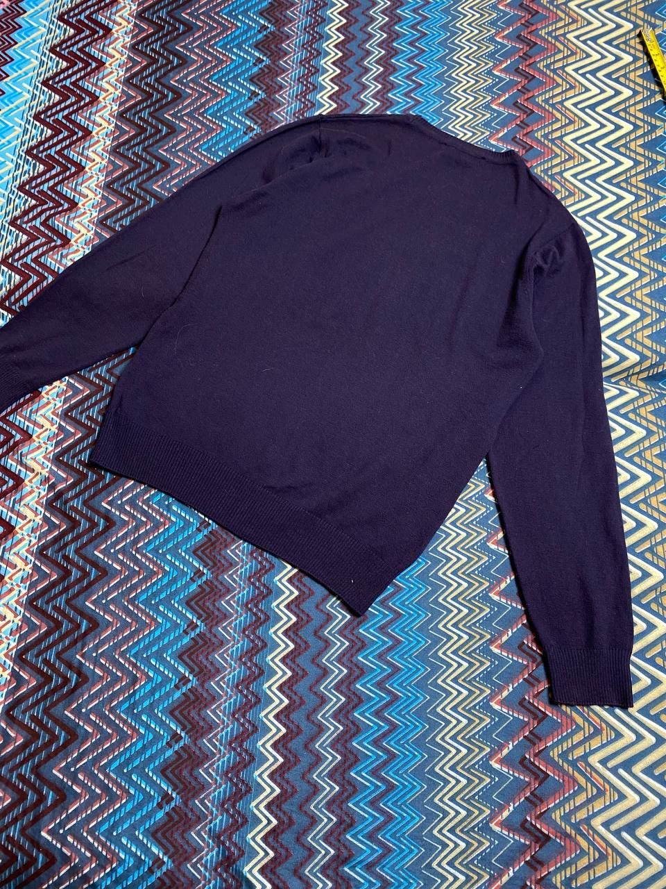 Zilli Blue Luxury Zilli Wool Cardigan Made In Italy Size US XL / EU 56 / 4 - 3 Thumbnail