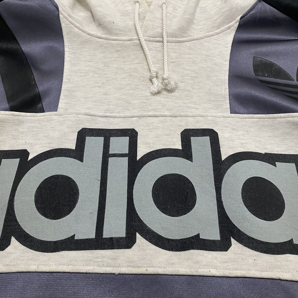 Adidas ☀️Vintage Adidas big logo trefoil sweatshirt hoodie japan Size US M / EU 48-50 / 2 - 10 Thumbnail